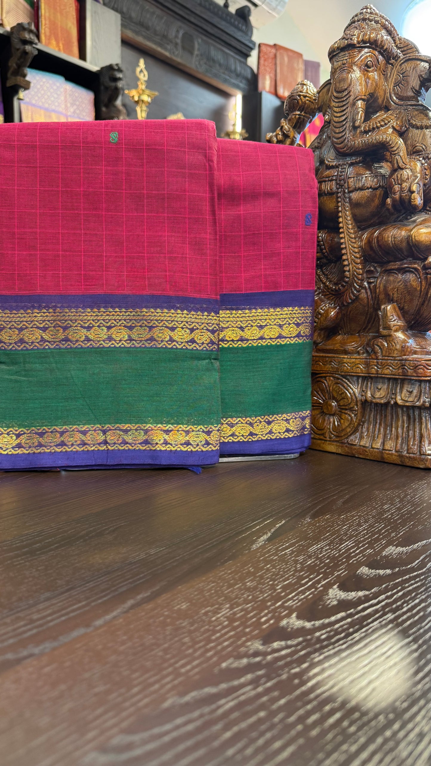Kanchi Cotton Saree