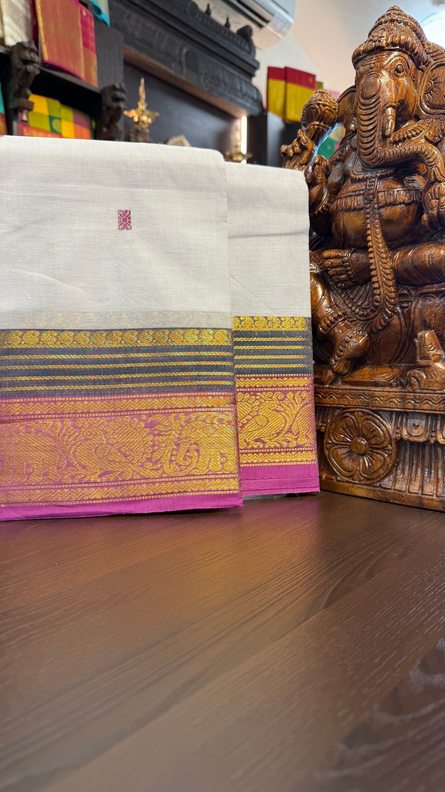 Kanchi Cotton Saree