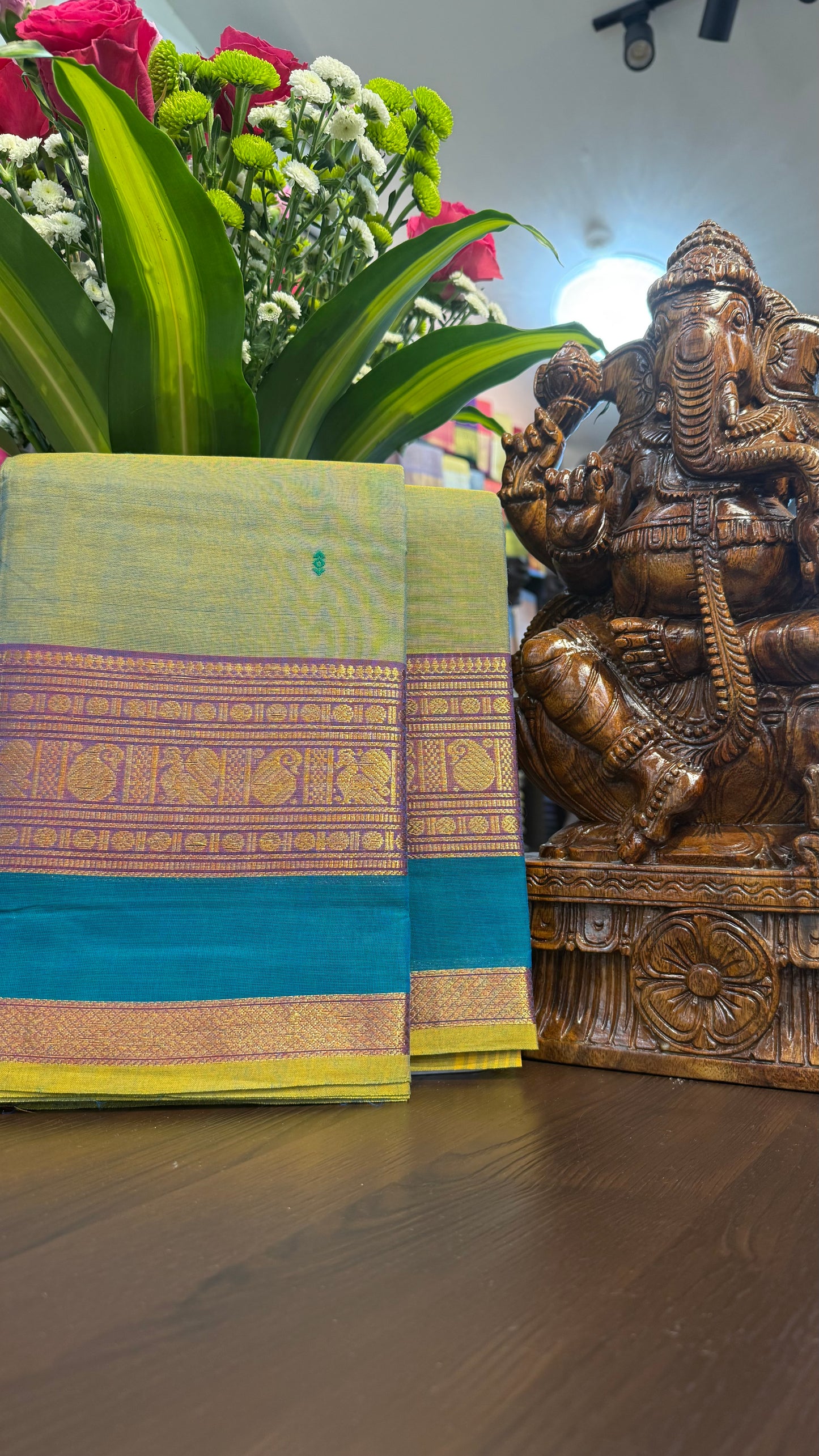Kanchi Cotton Saree