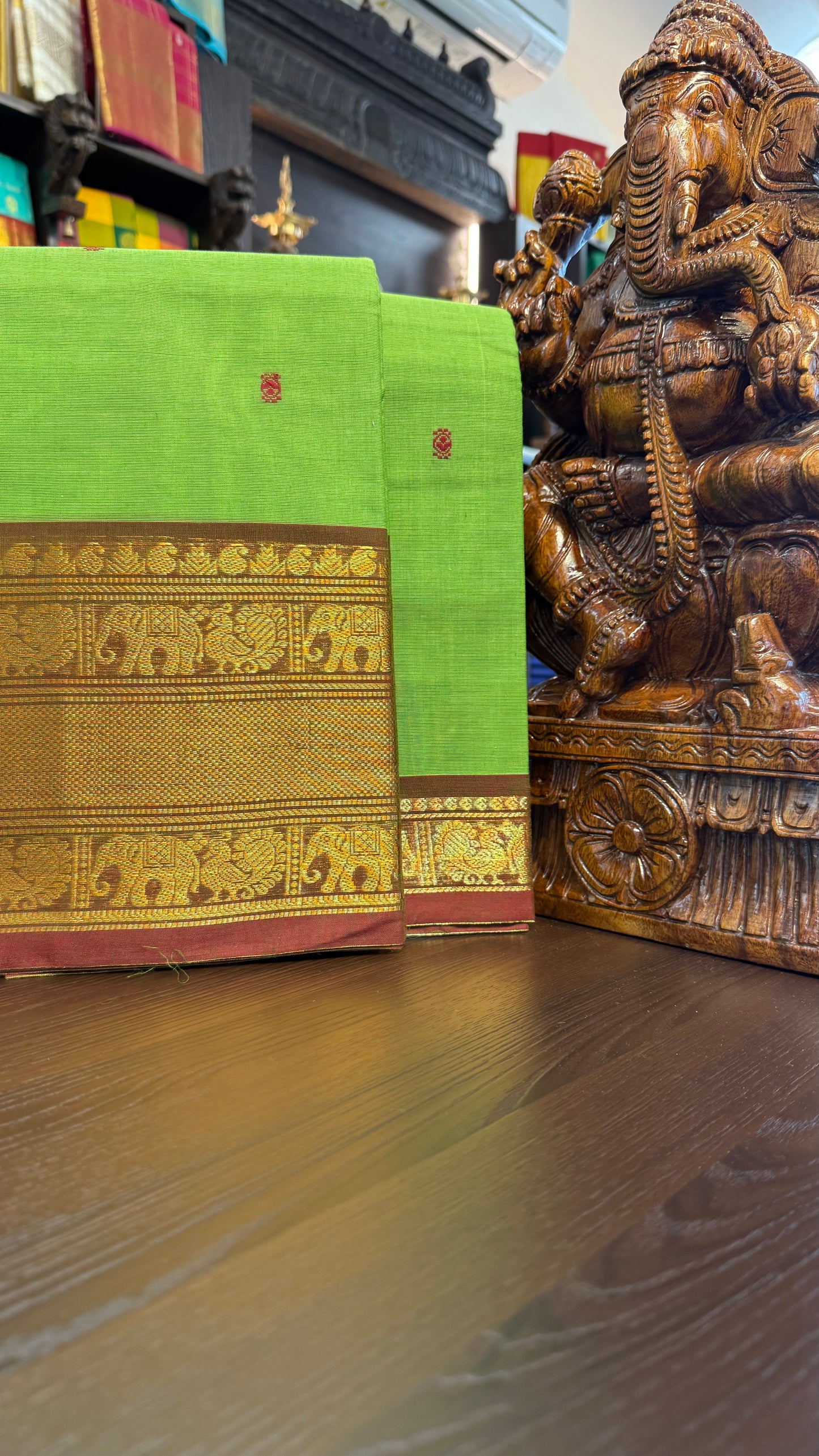 Kanchi Cotton Saree