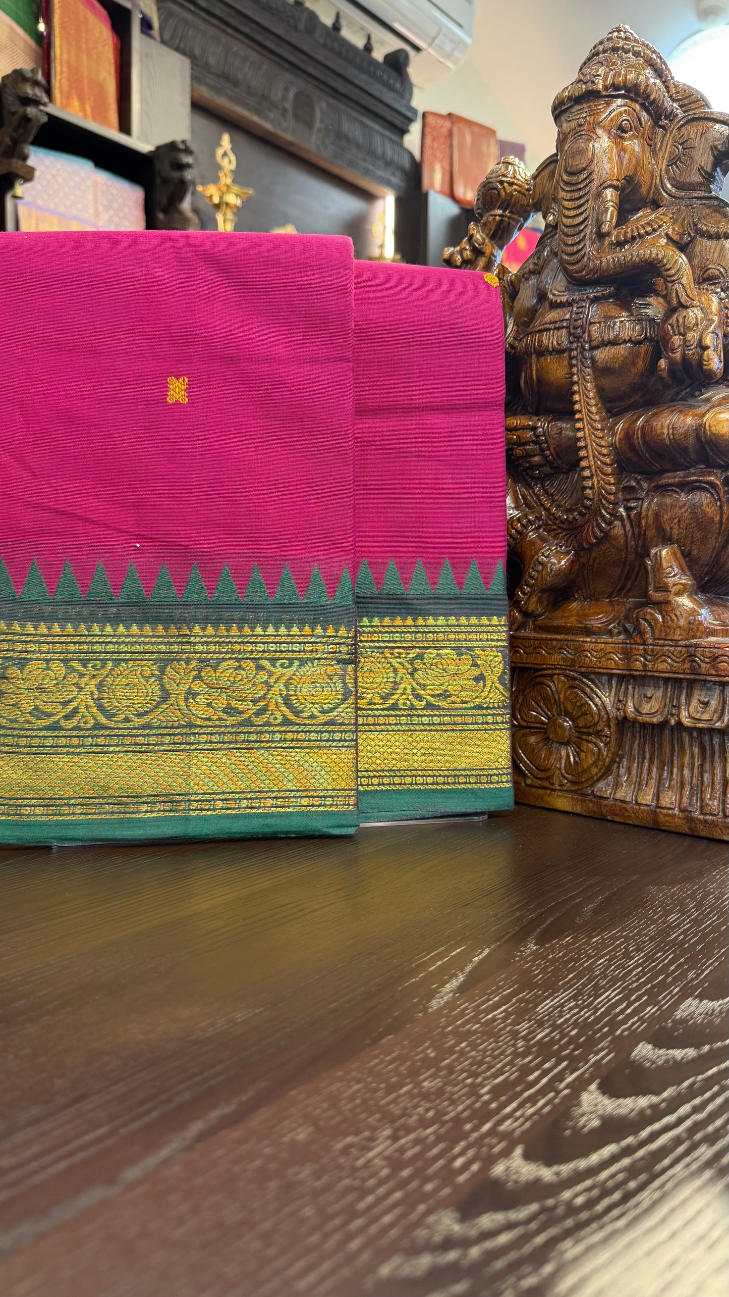 Kanchi Cotton Saree