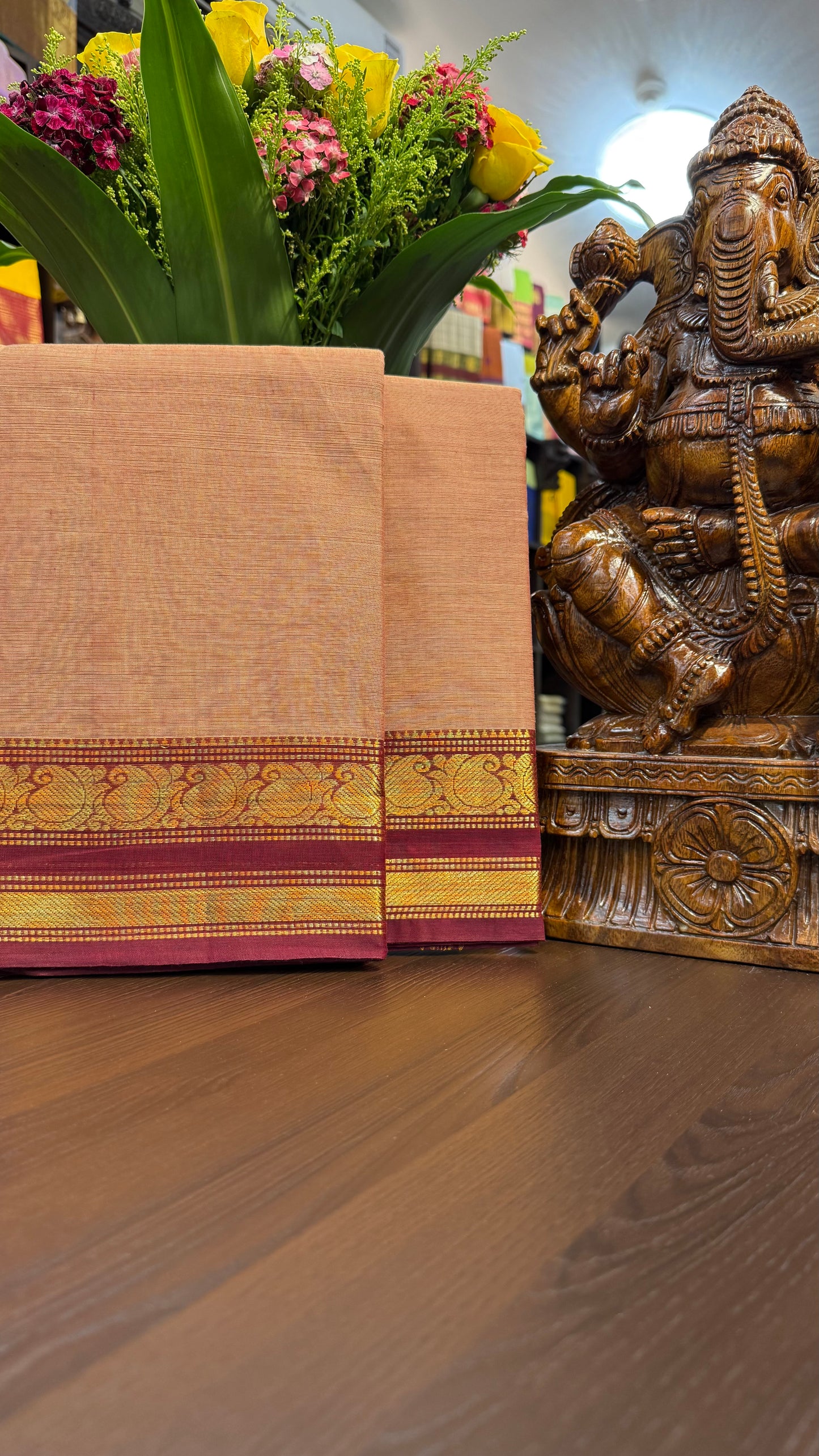 Kanchi Cotton Saree