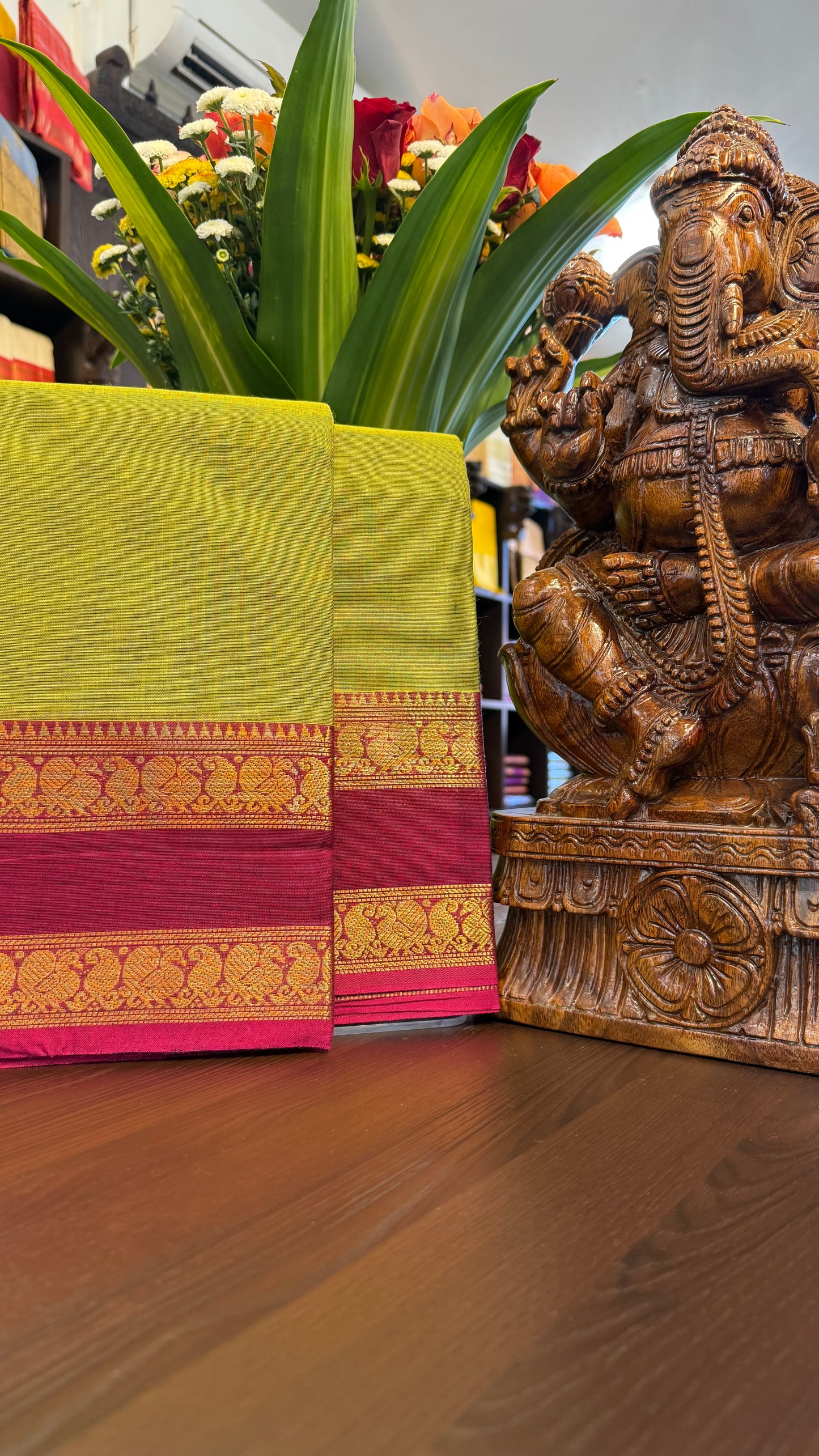 Kanchi Cotton Saree