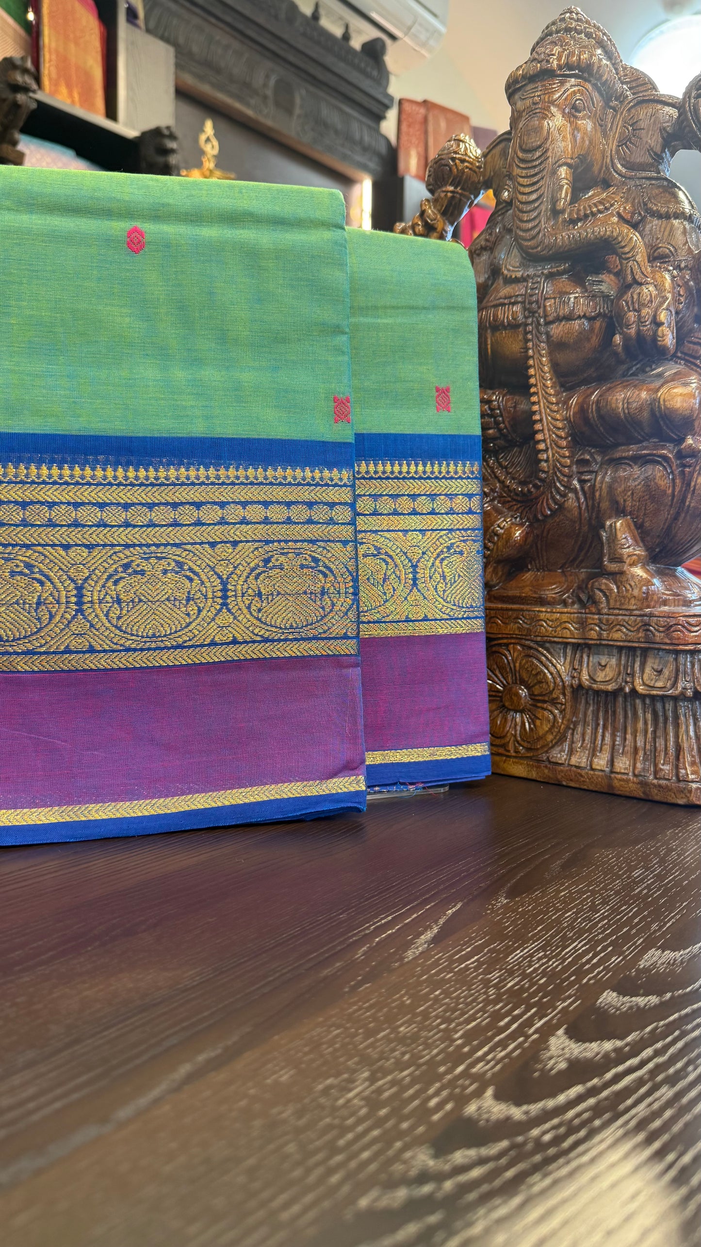 Kanchi Cotton Saree
