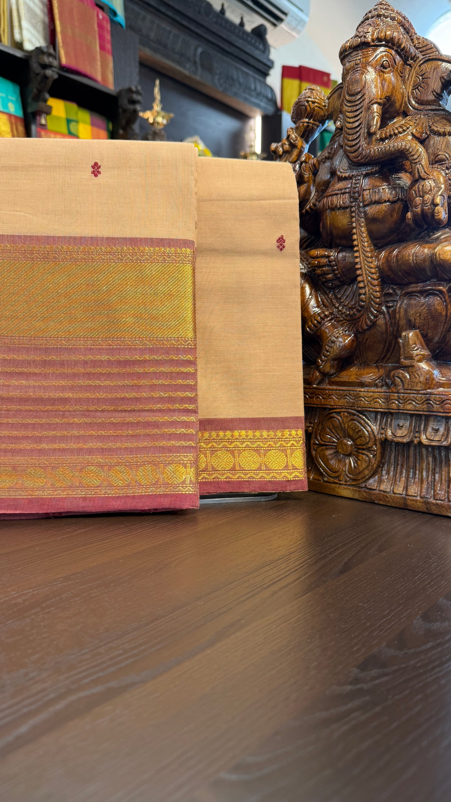 Kanchi Cotton Saree