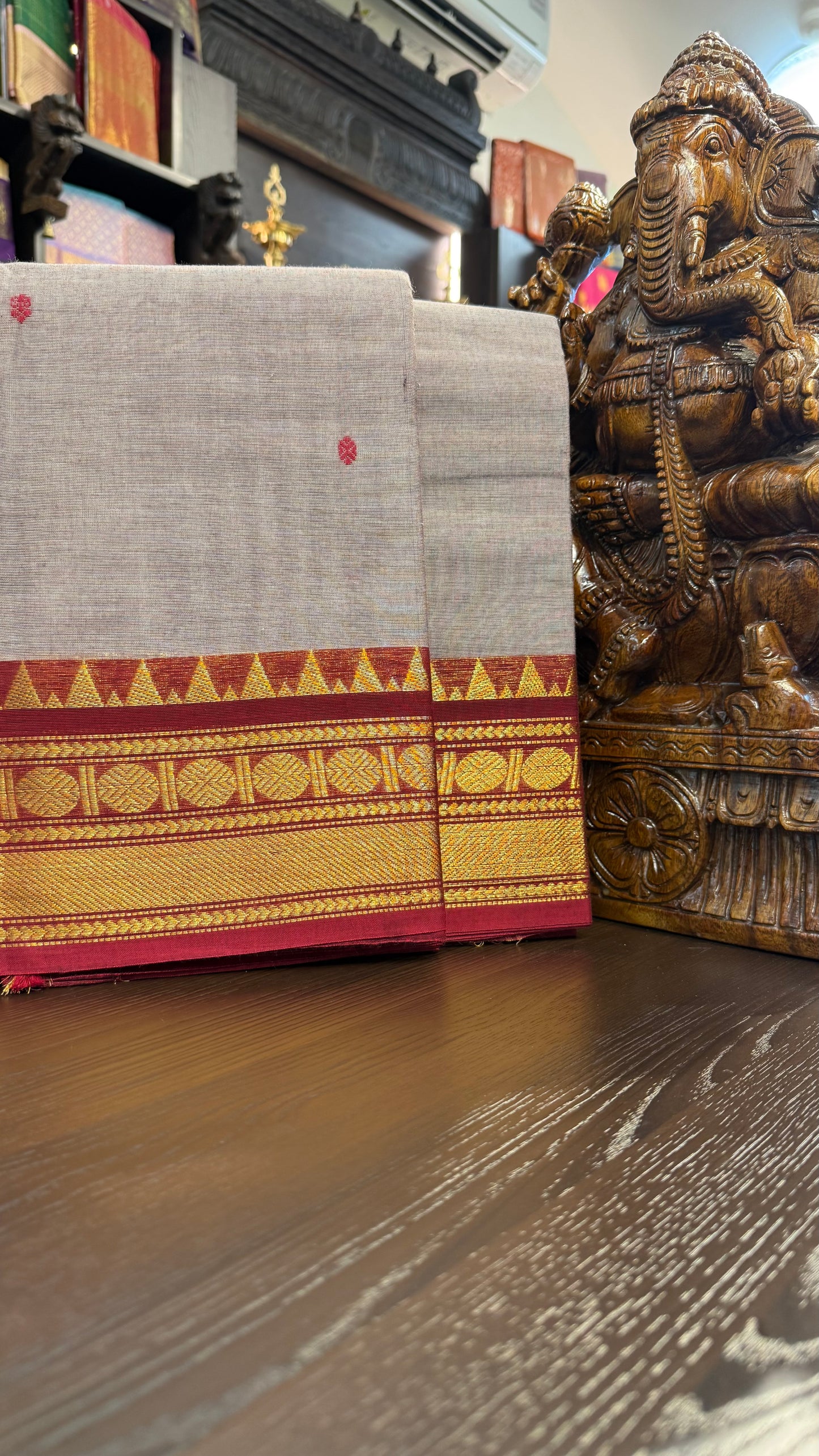 Kanchi Cotton Saree