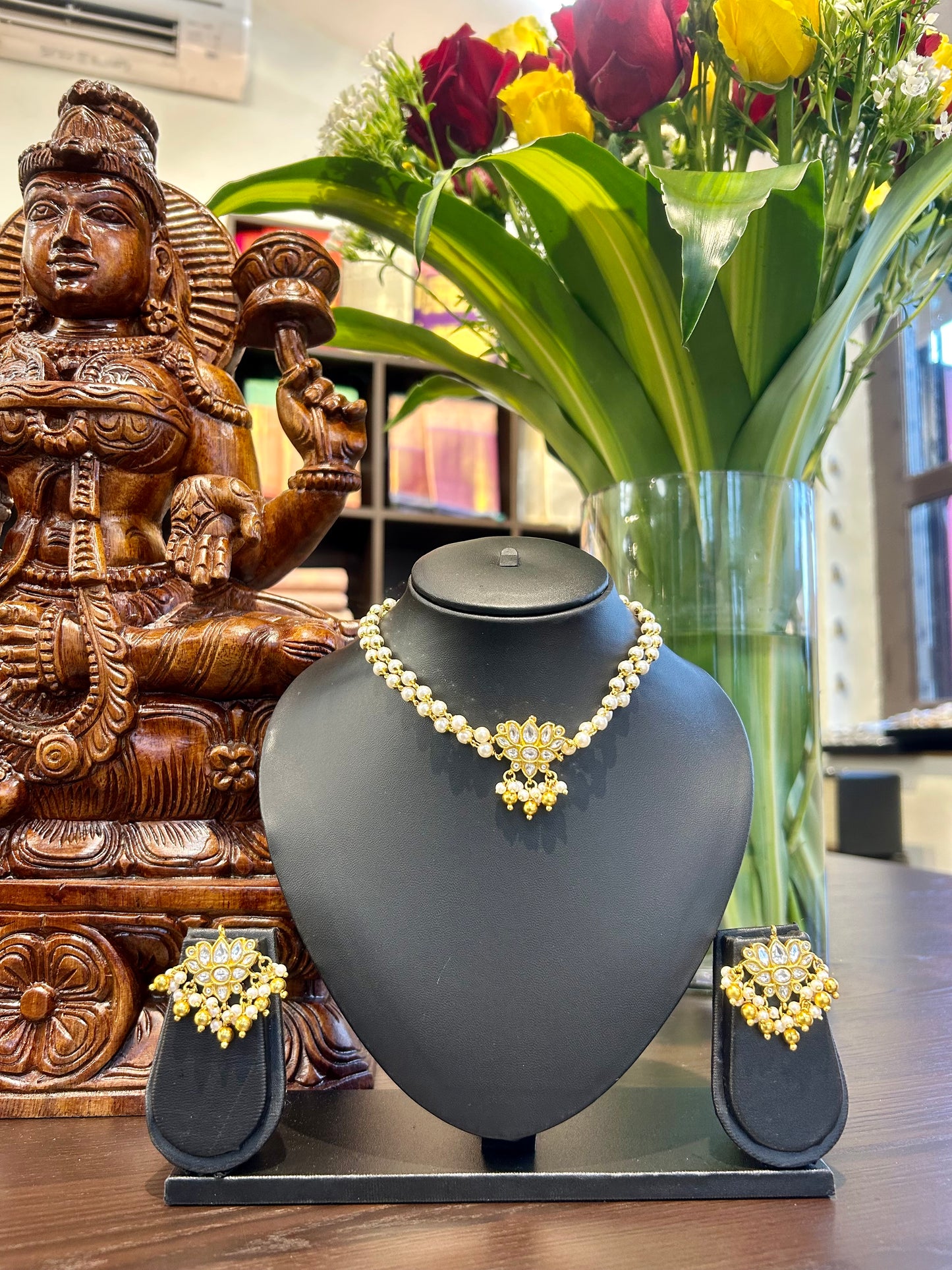 Eva Short Necklace Jewellery Set