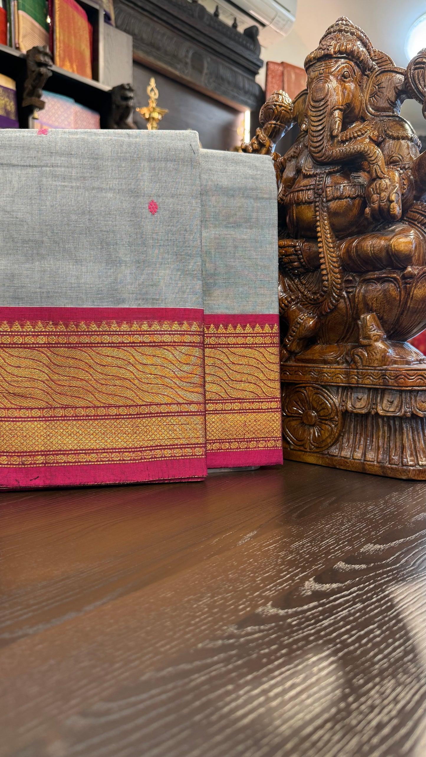 Kanchi Cotton Saree