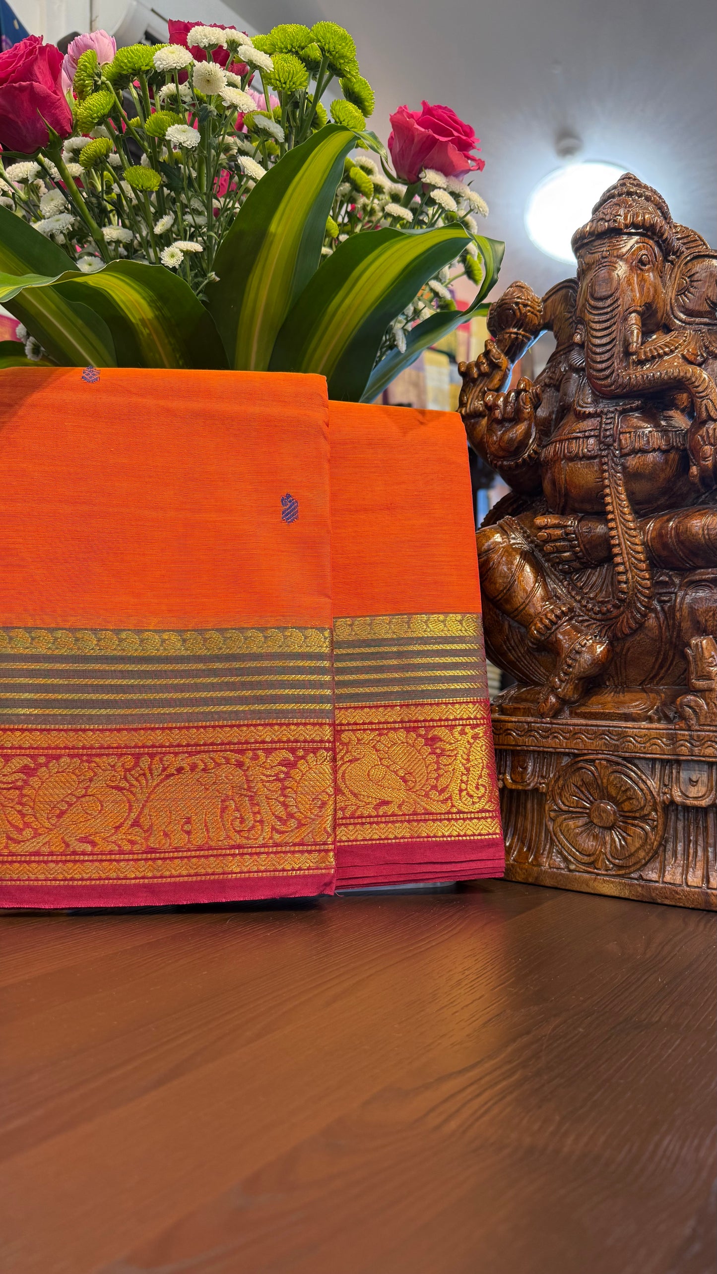 Kanchi Cotton Saree