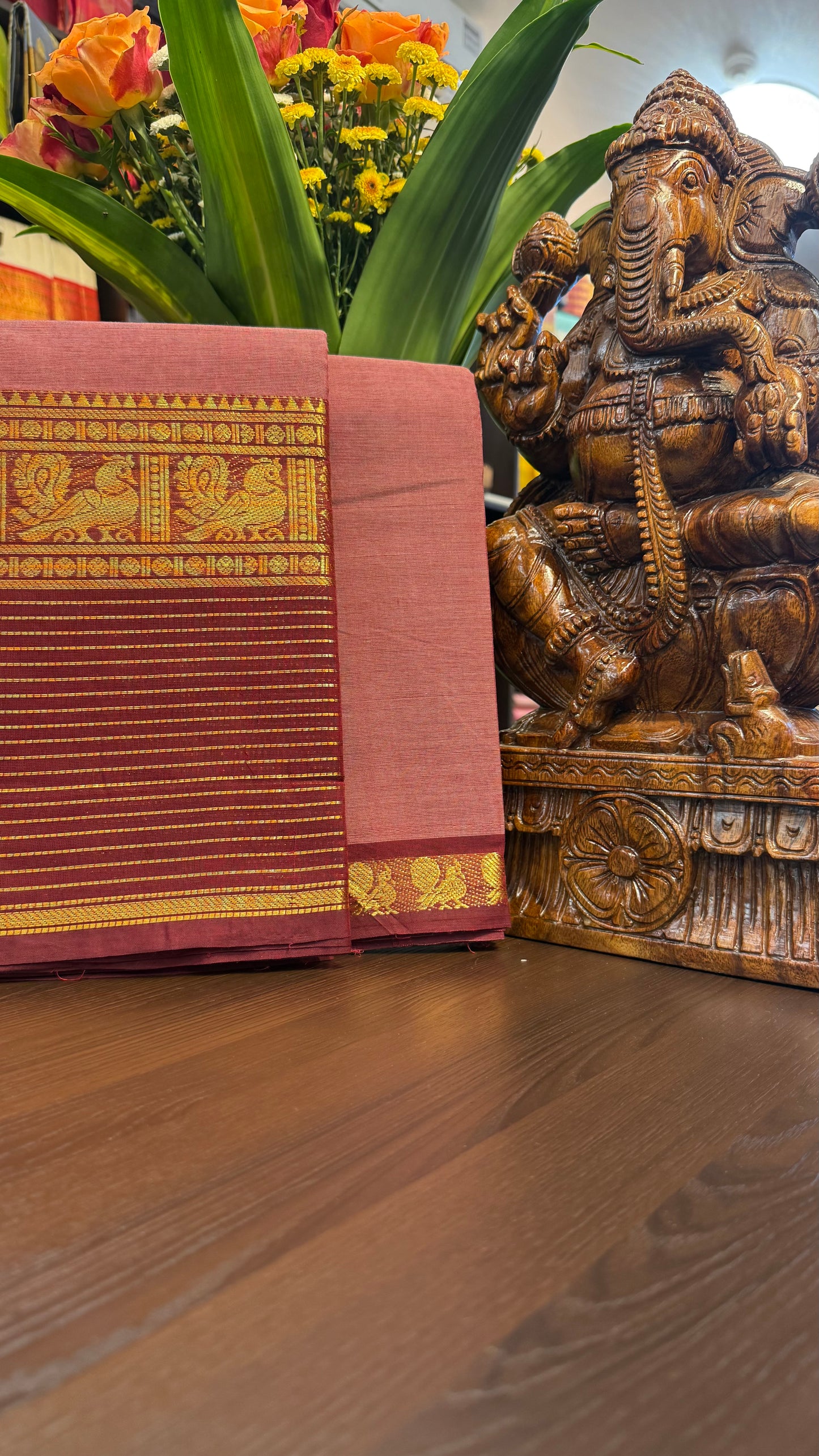 Kanchi Cotton Saree