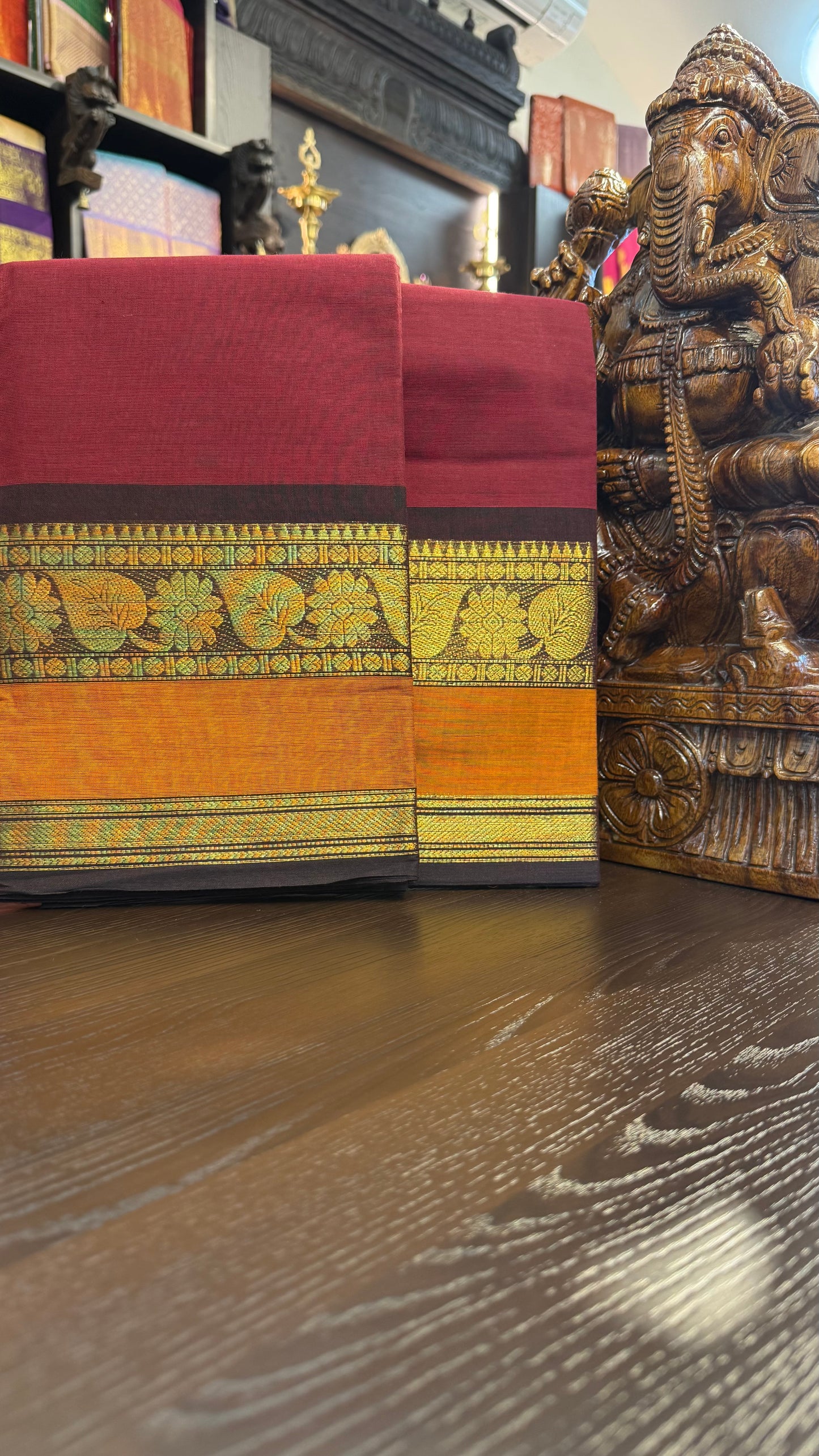 Kanchi Cotton Saree