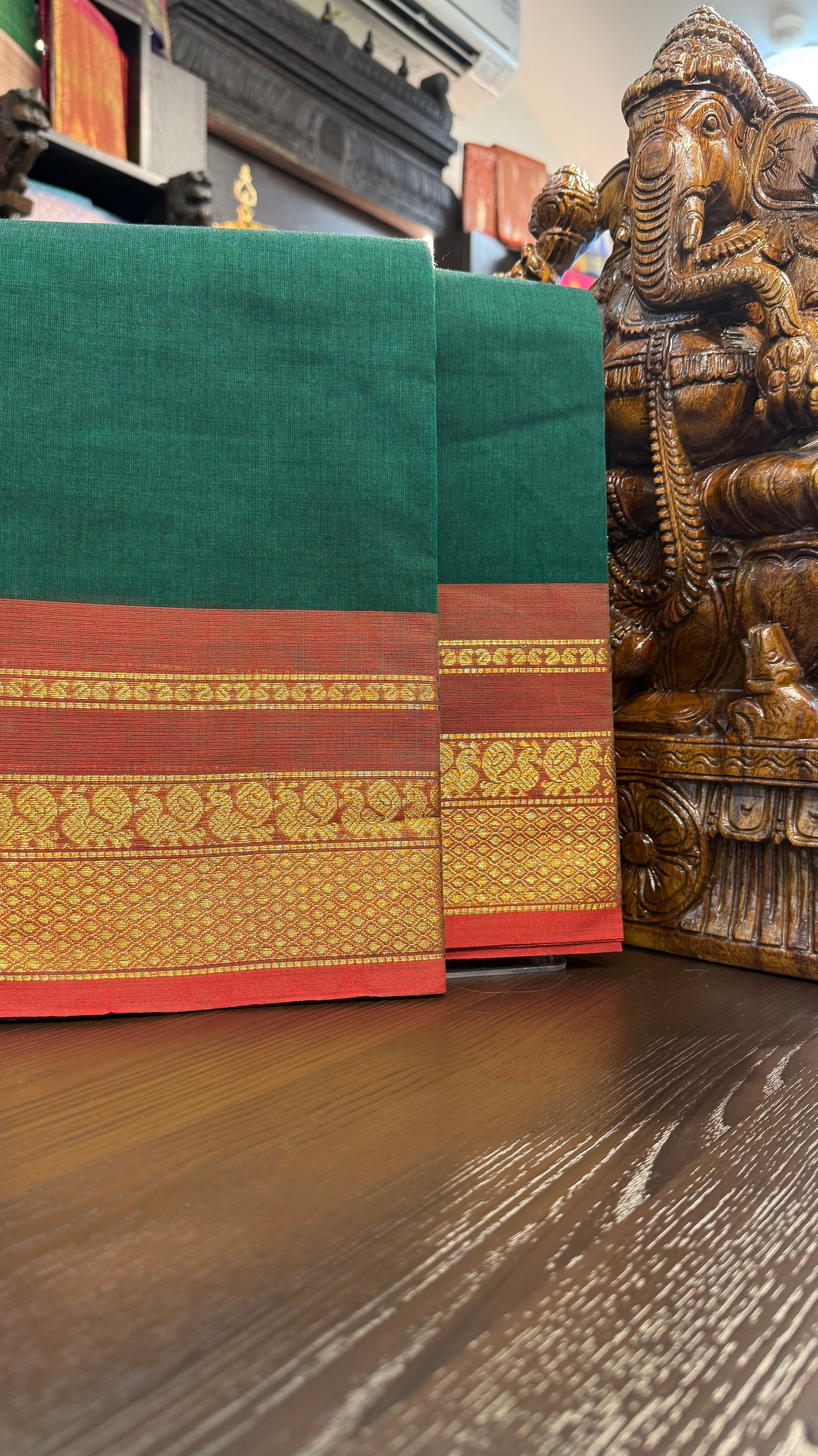 Kanchi Cotton Saree