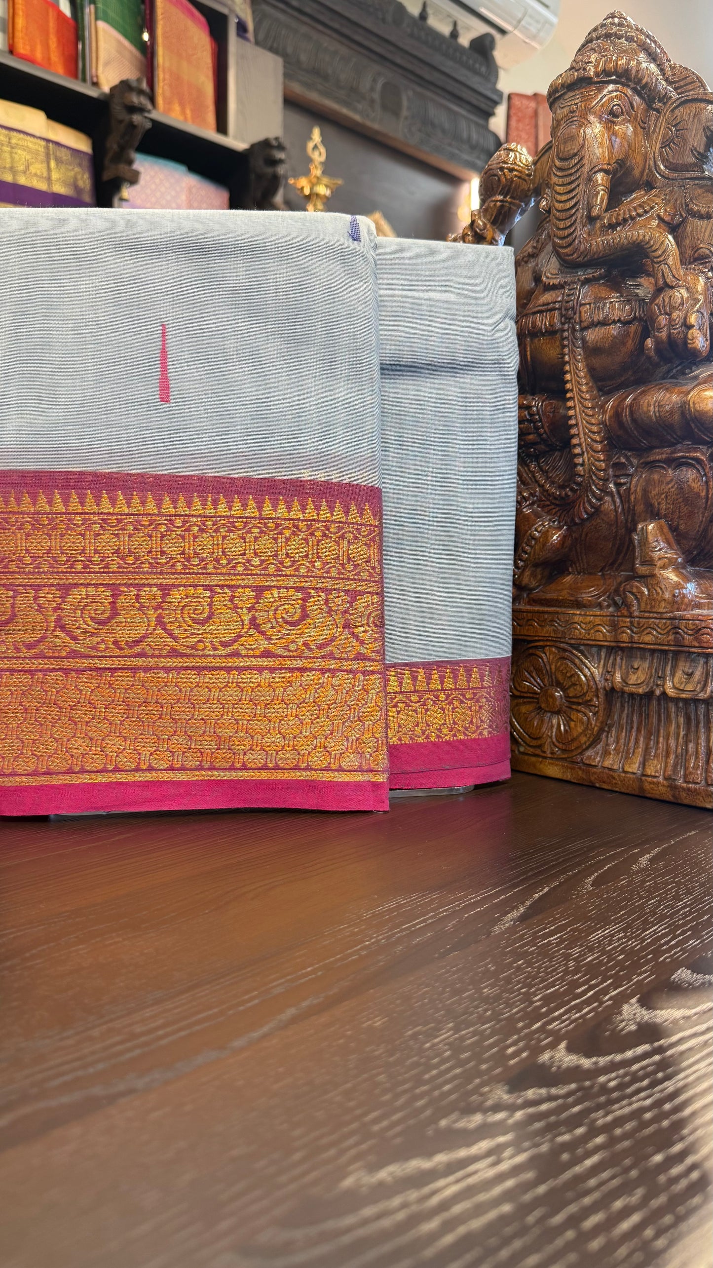 Kanchi Cotton Saree