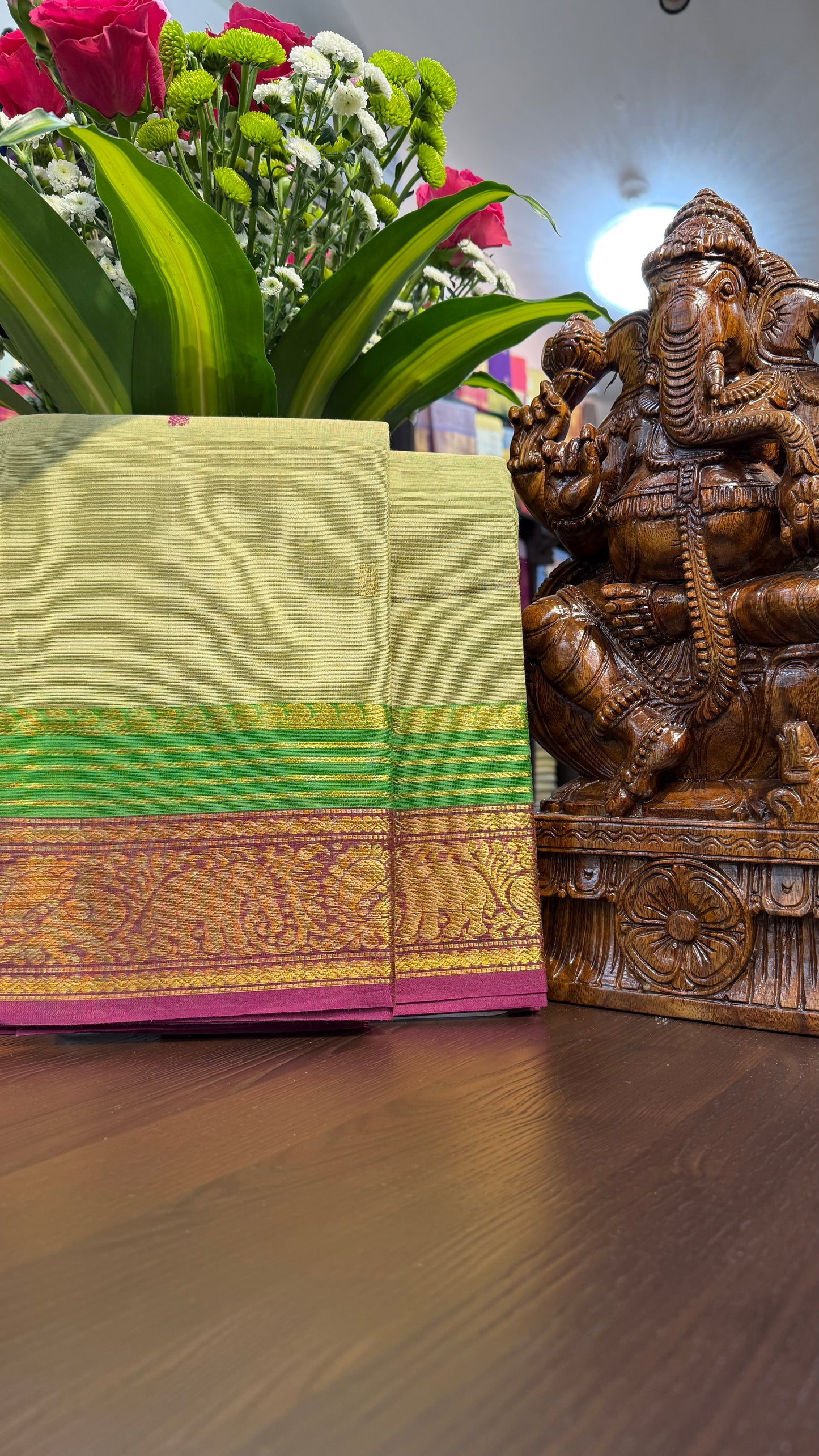Kanchi Cotton Saree