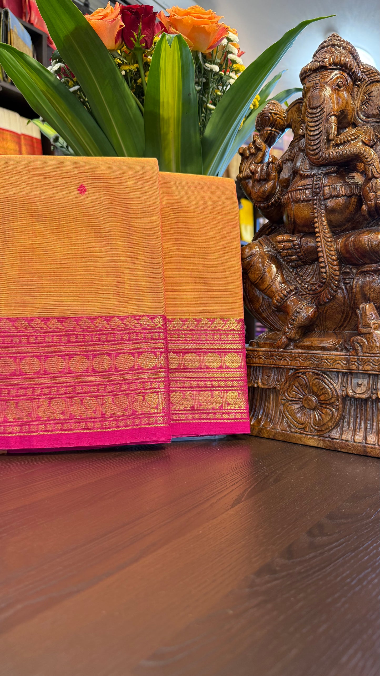 Kanchi Cotton Saree