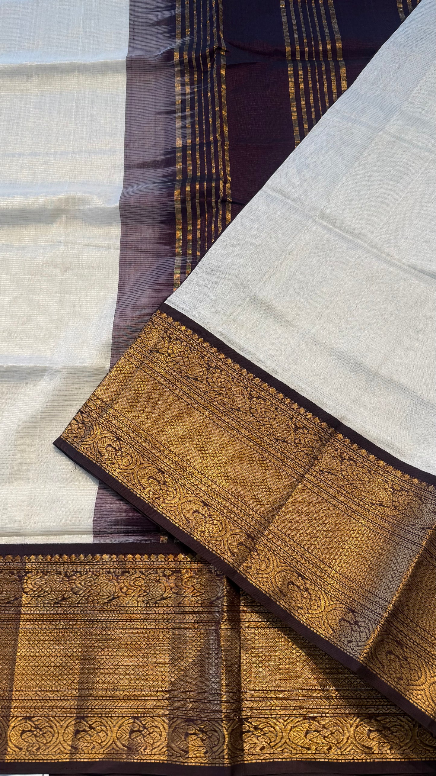 HANDLOOM KANCHIPURAM SILK COTTON (KSC246)