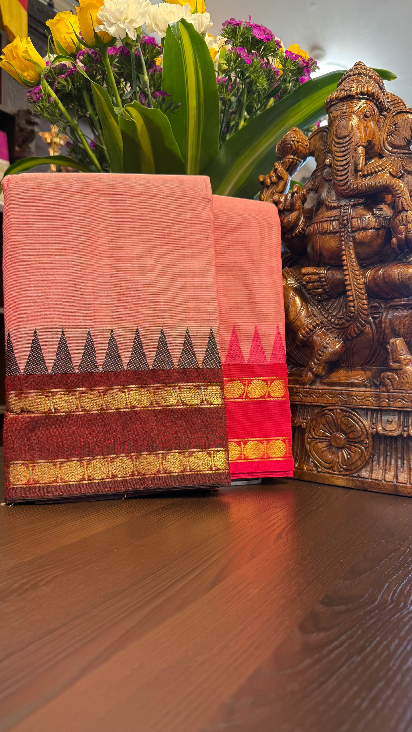 Kanchi Cotton Saree