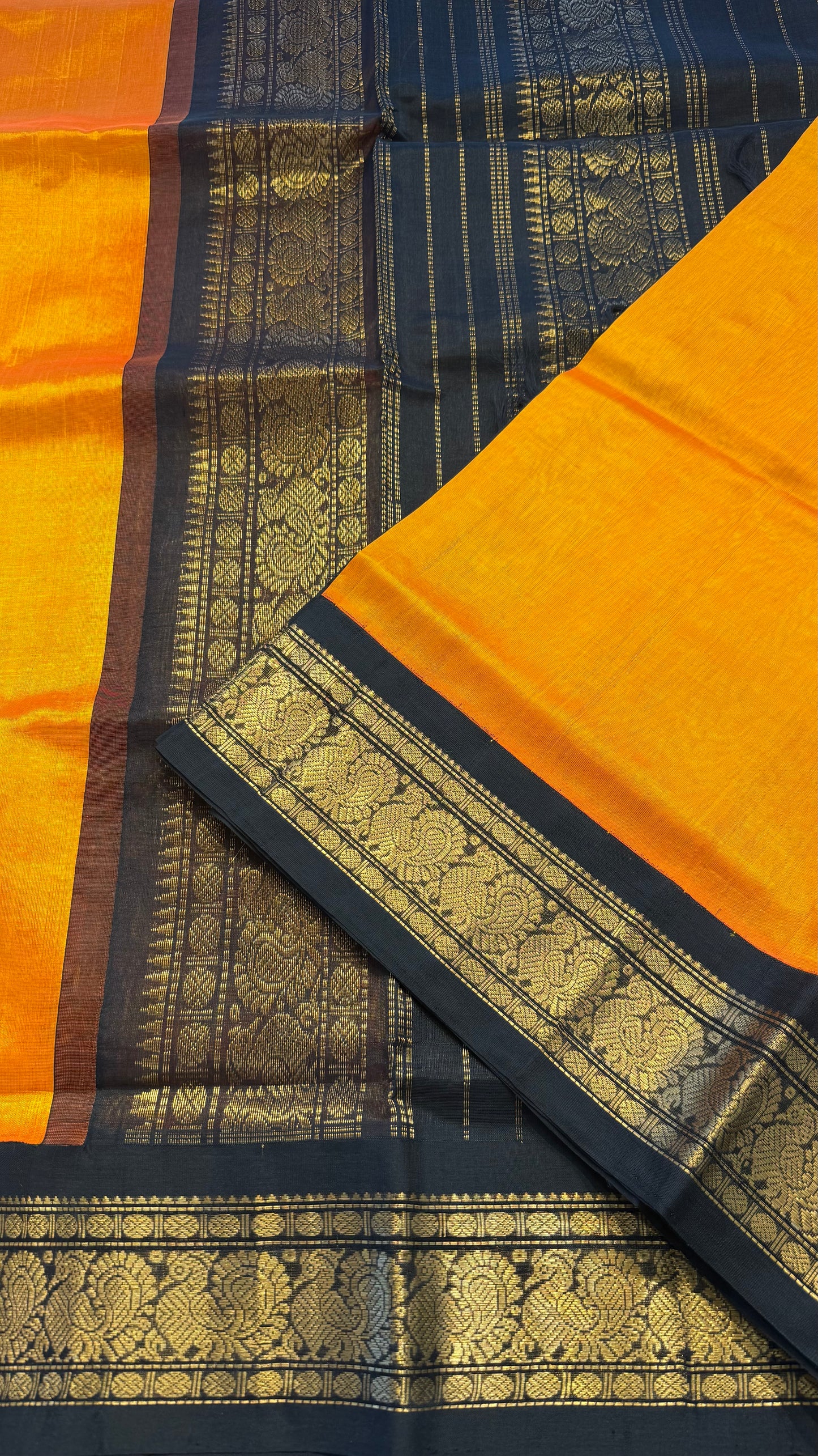 HANDLOOM KANCHIPURAM SILK COTTON (KSC287)