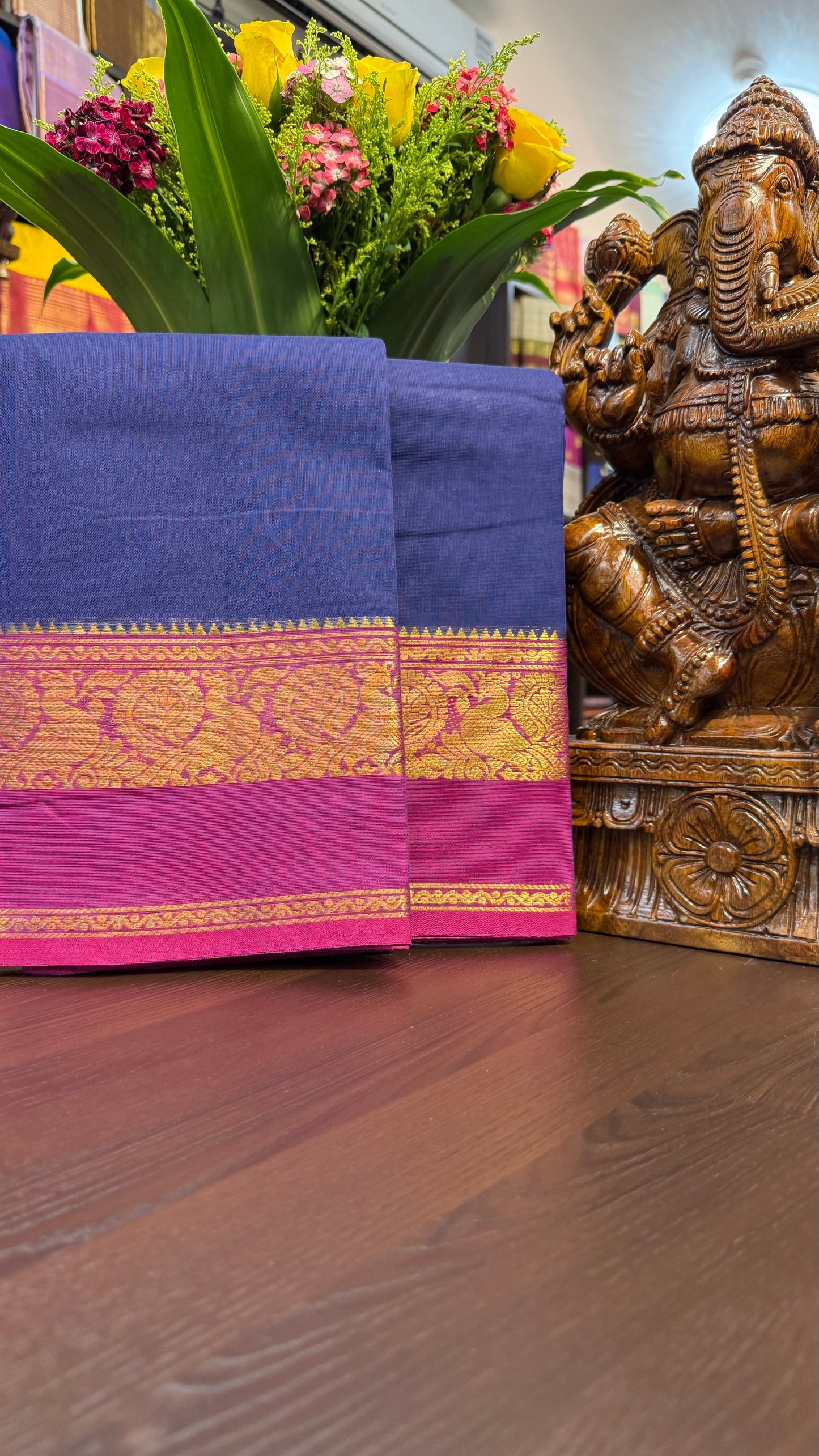 Kanchi Cotton Saree