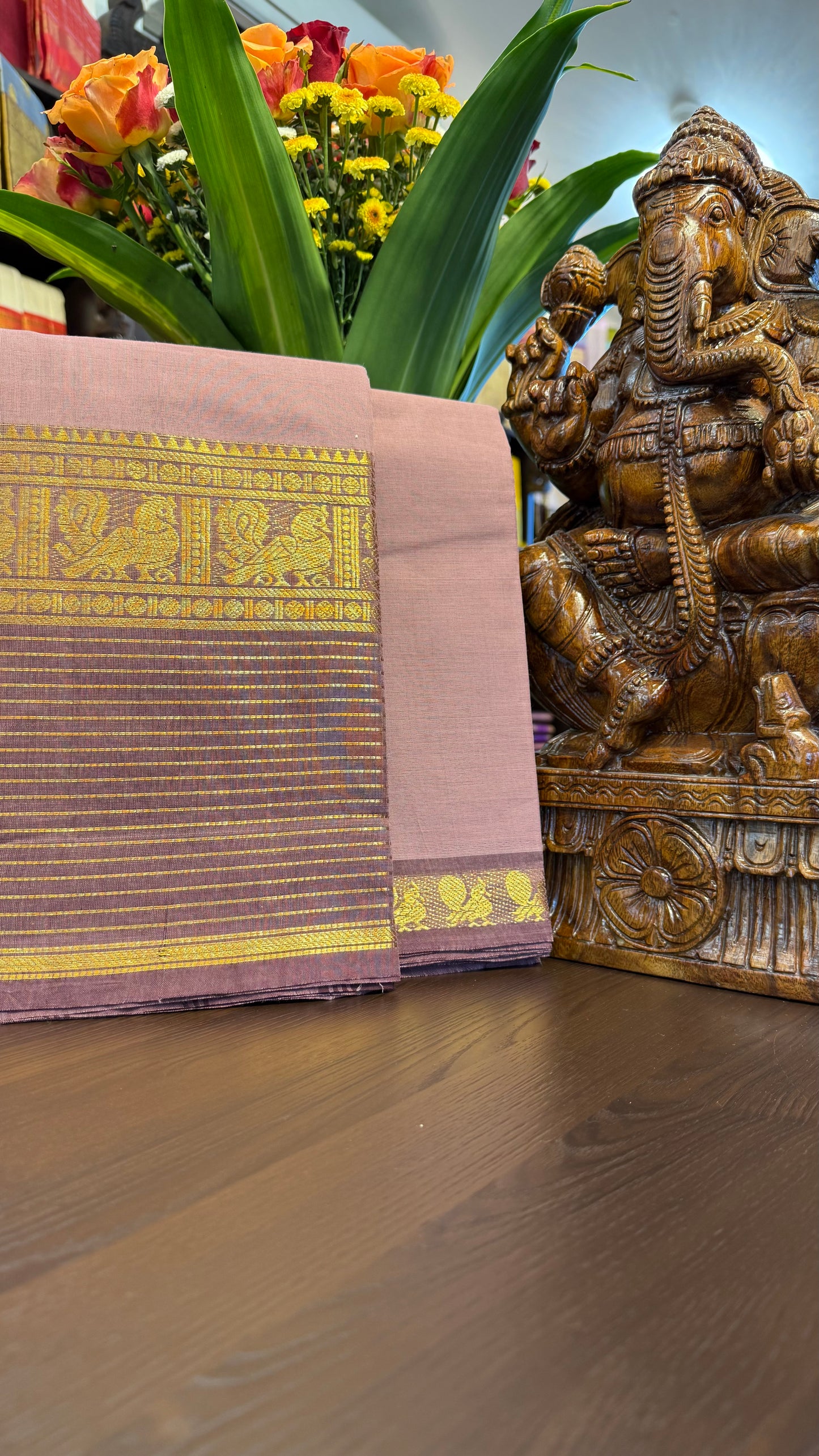 Kanchi Cotton Saree