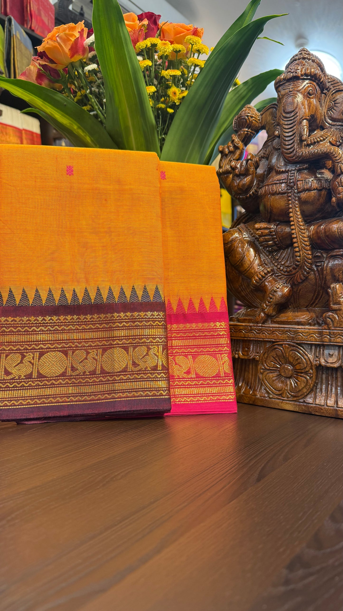 Kanchi Cotton Saree