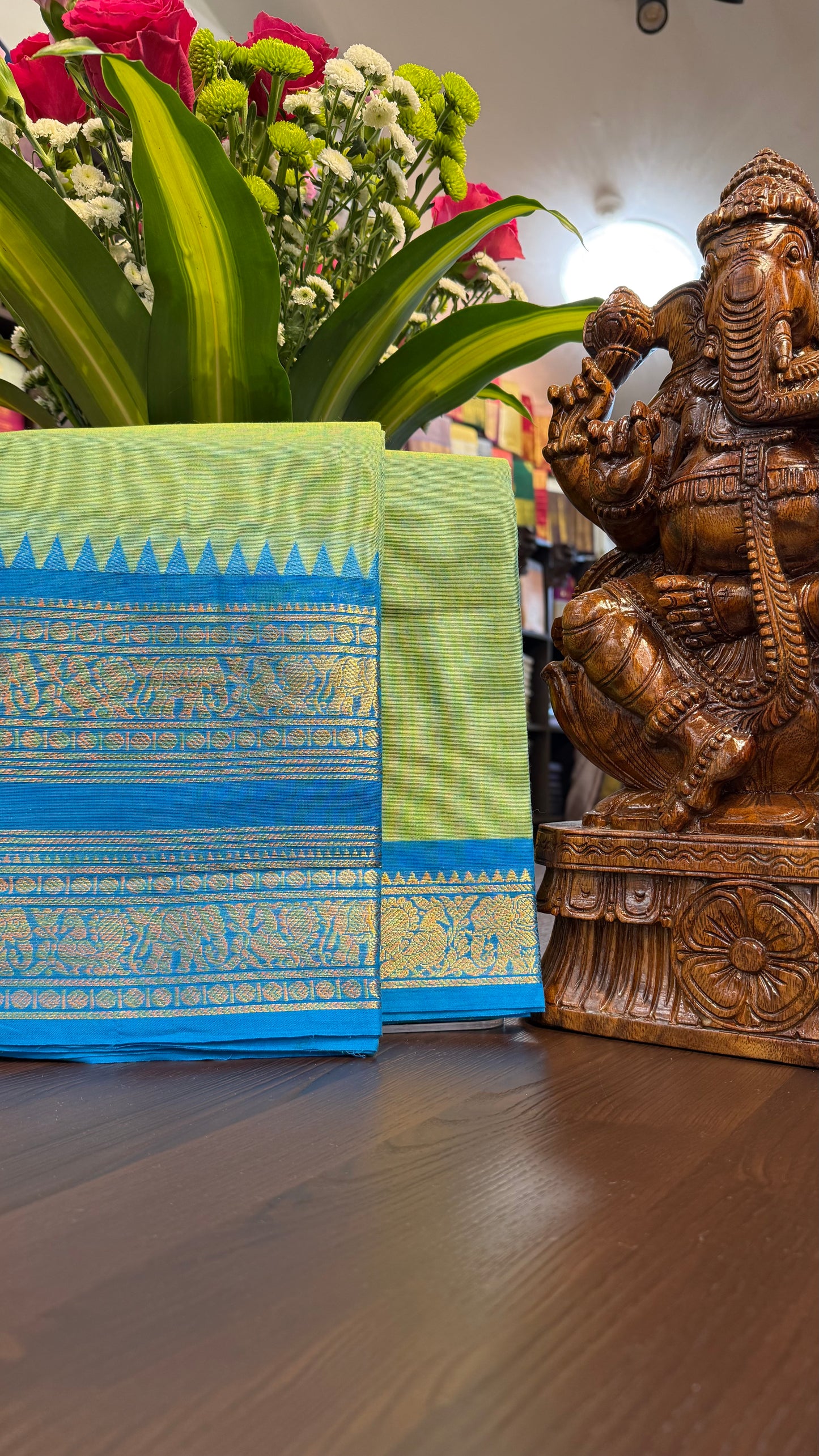 Kanchi Cotton Saree