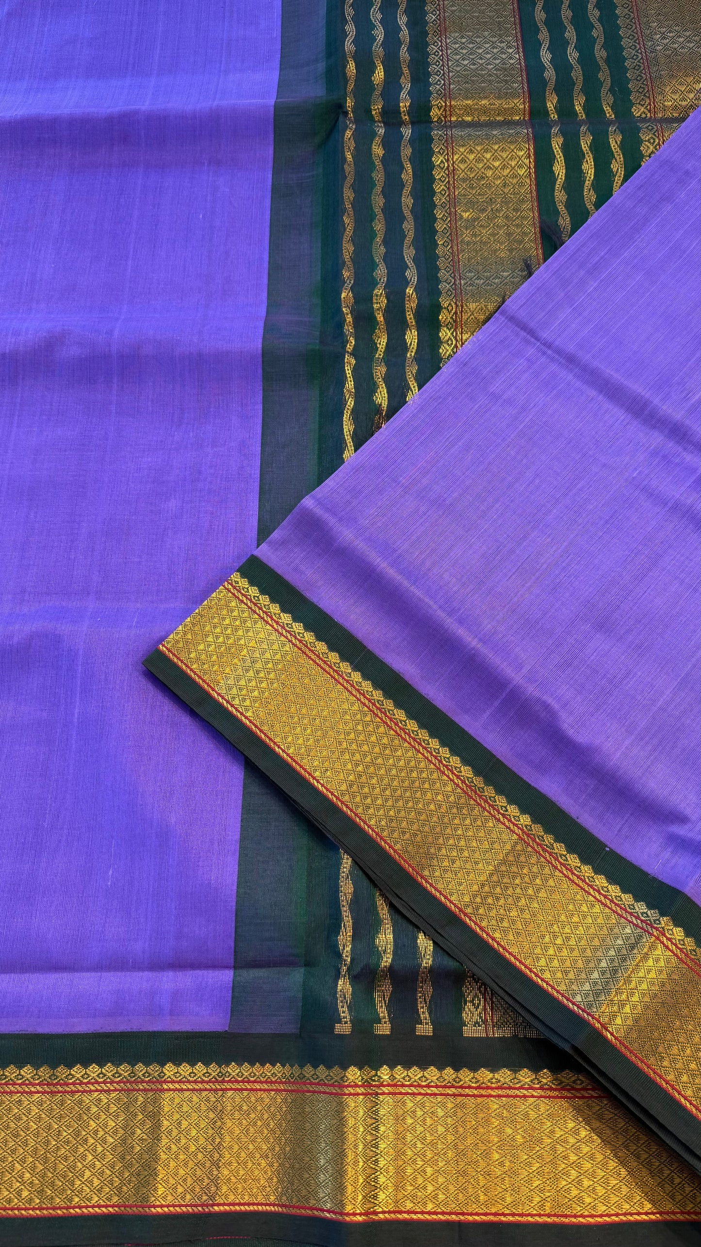 HANDLOOM KANCHIPURAM SILK COTTON (KSC206)