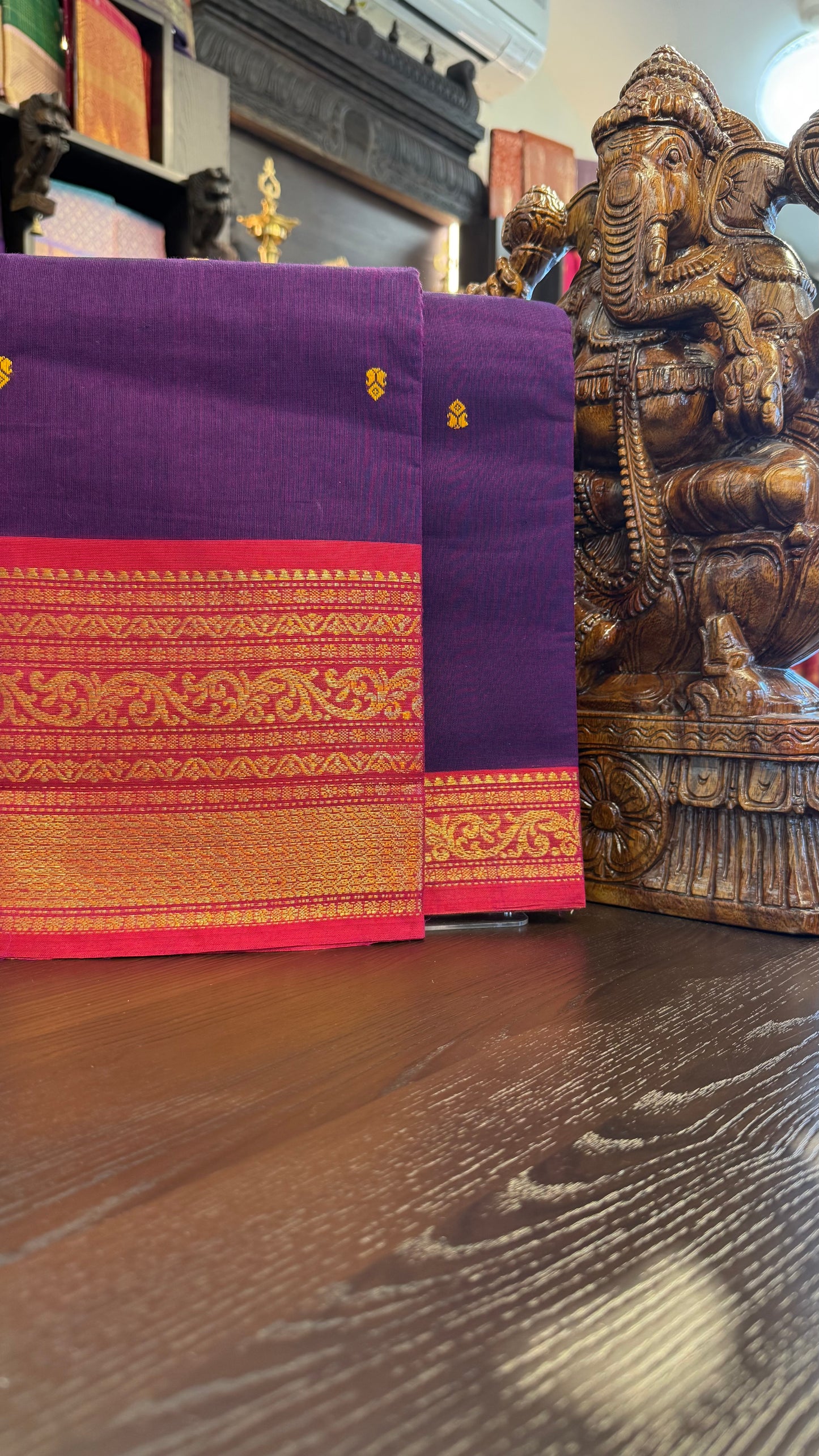 Kanchi Cotton Saree