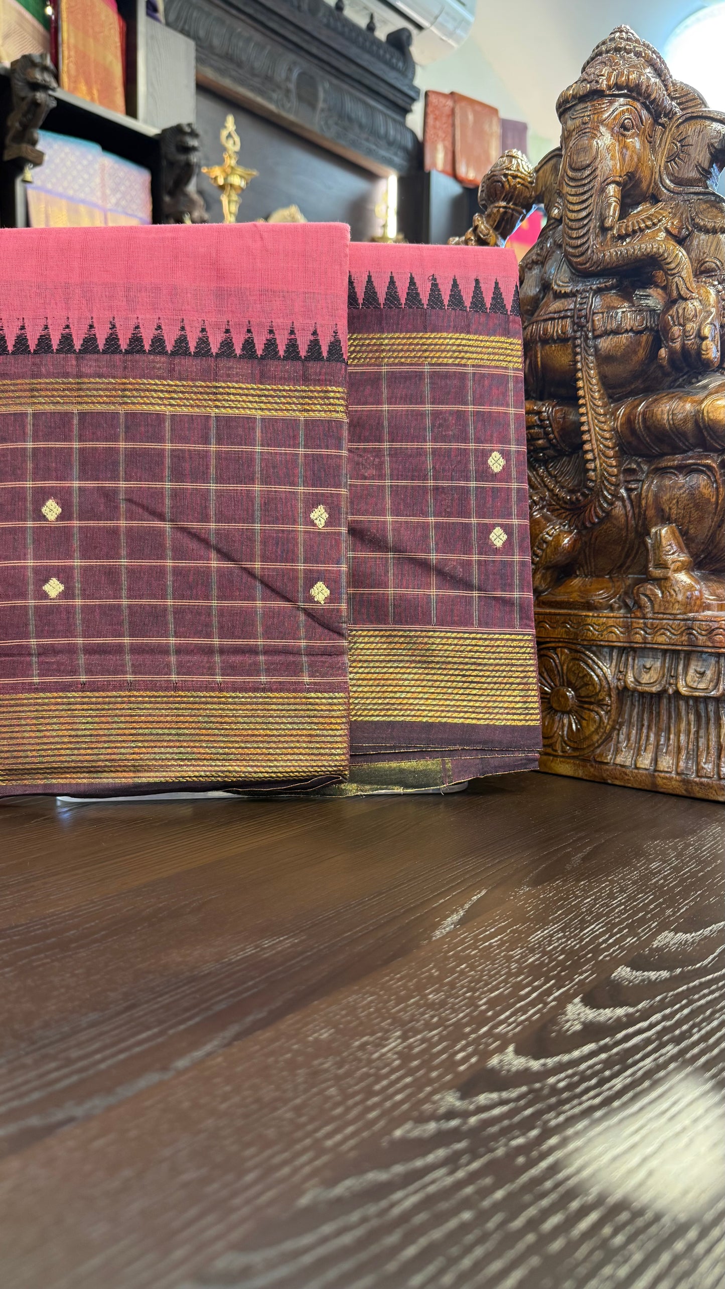 Kanchi Cotton Saree