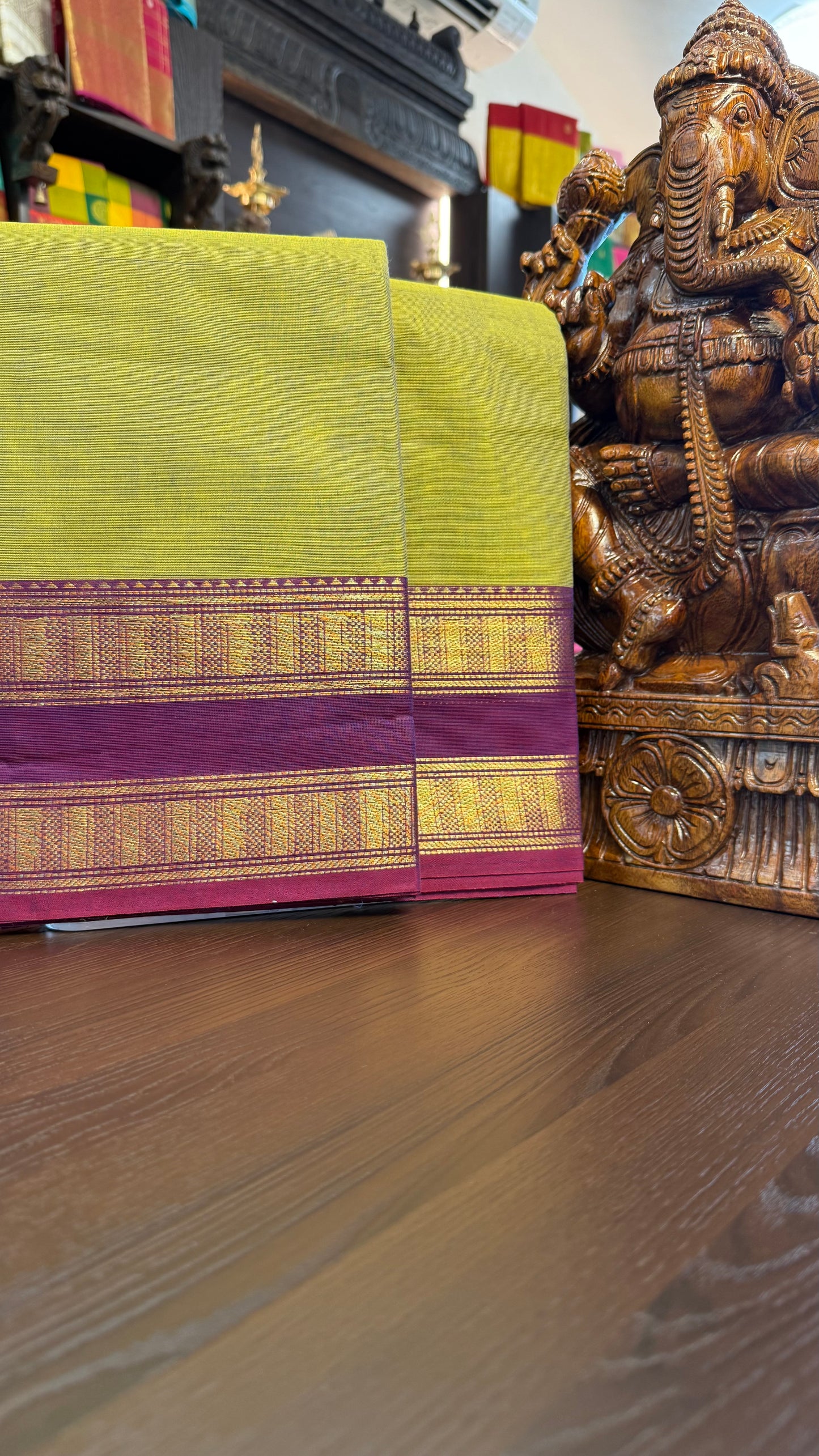 Kanchi Cotton Saree