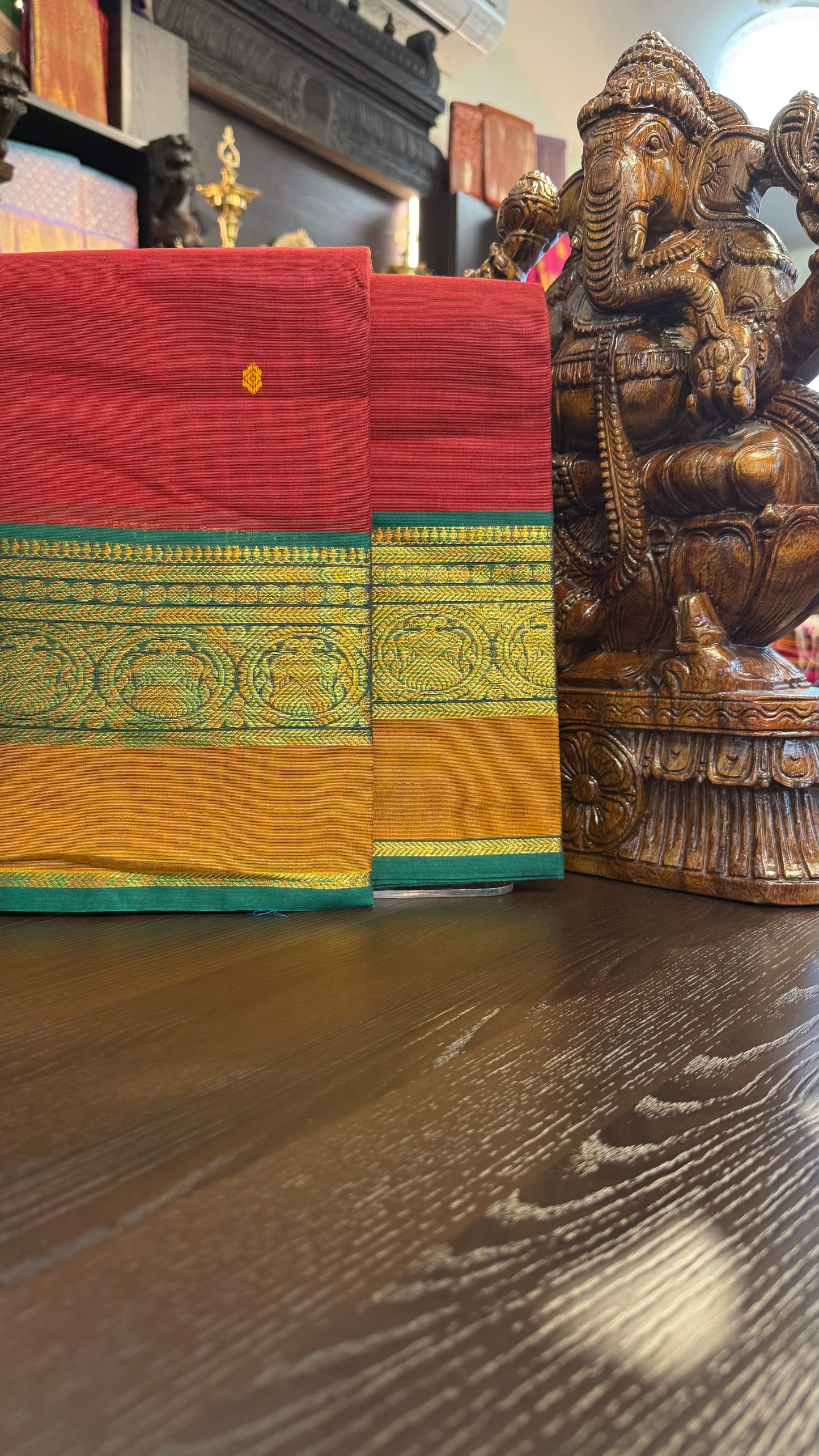 Kanchi Cotton Saree