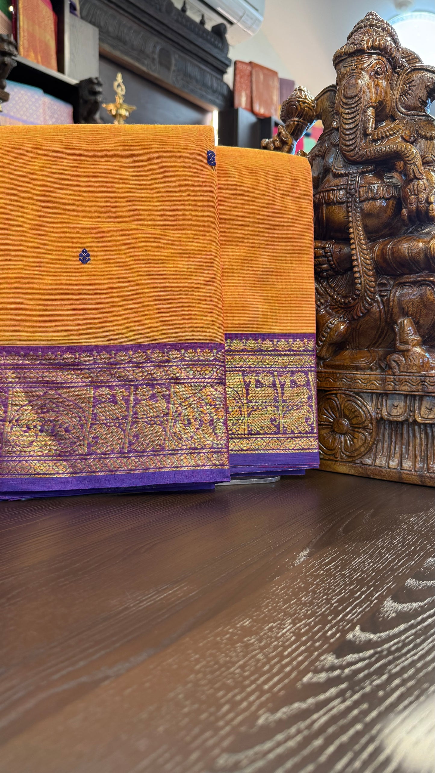 Kanchi Cotton Saree