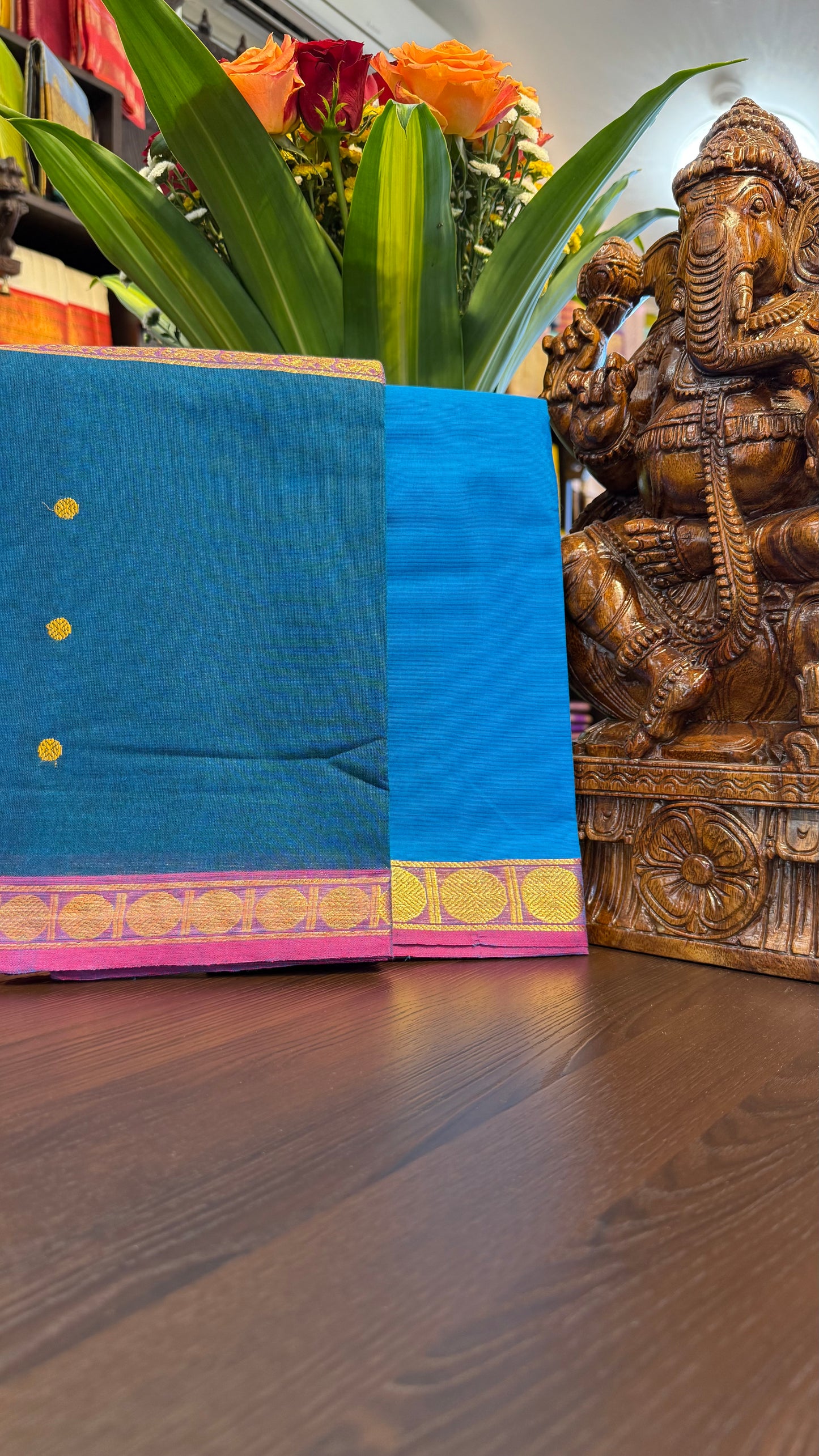 Kanchi Cotton Saree