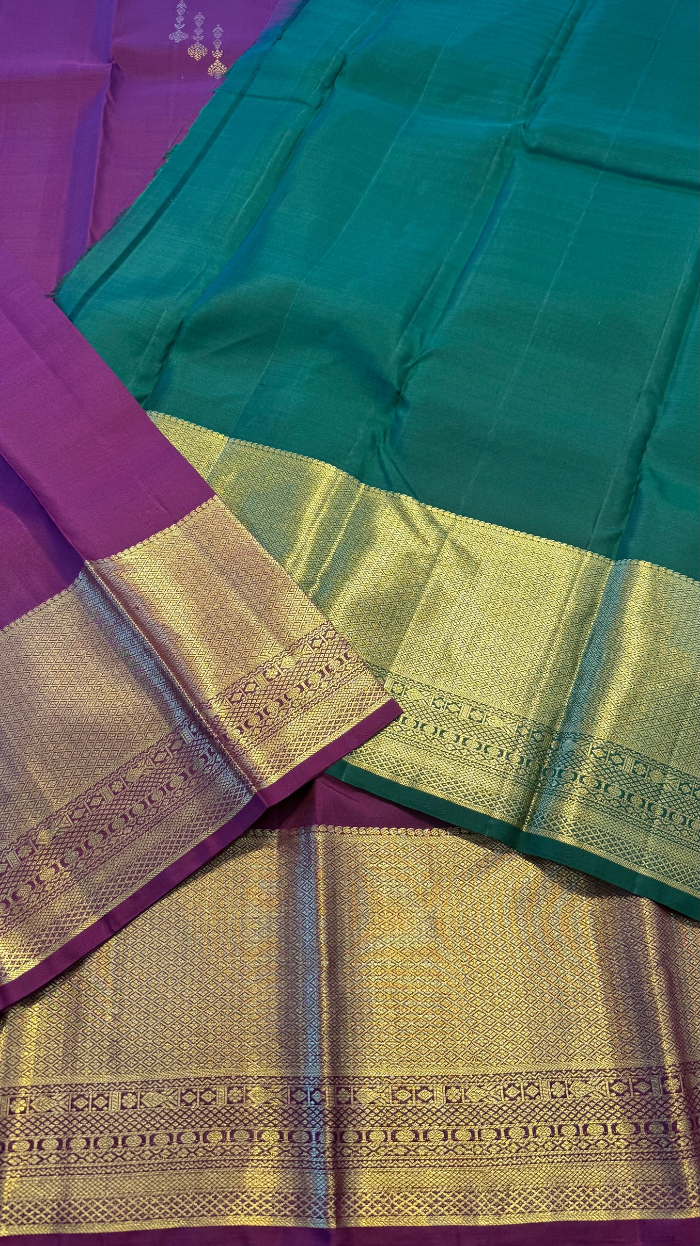 RASBERRY GOLD ZARI HANDLOOM KANCHIPURAM SILK SAREE (KSS167)