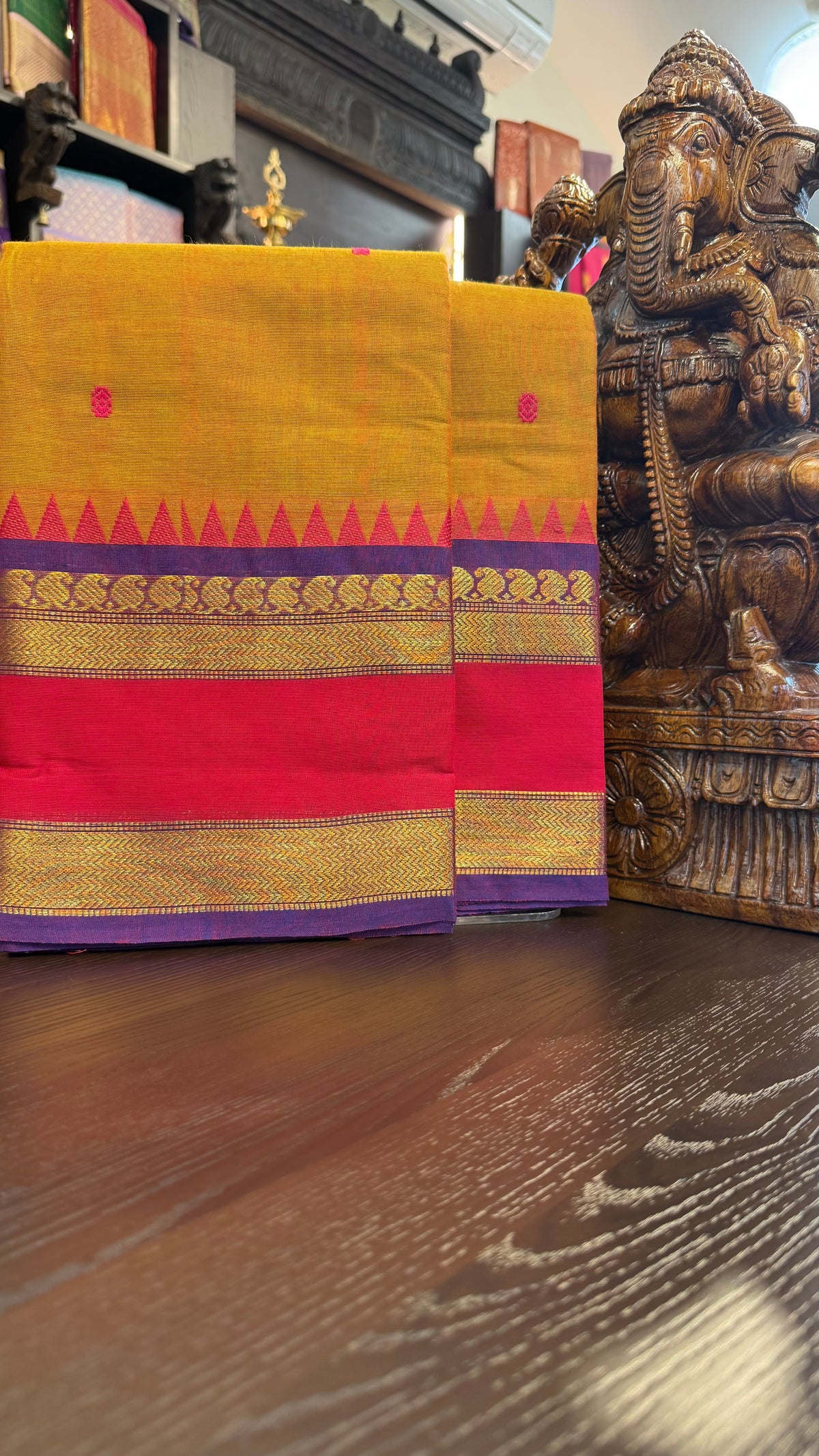Kanchi Cotton Saree
