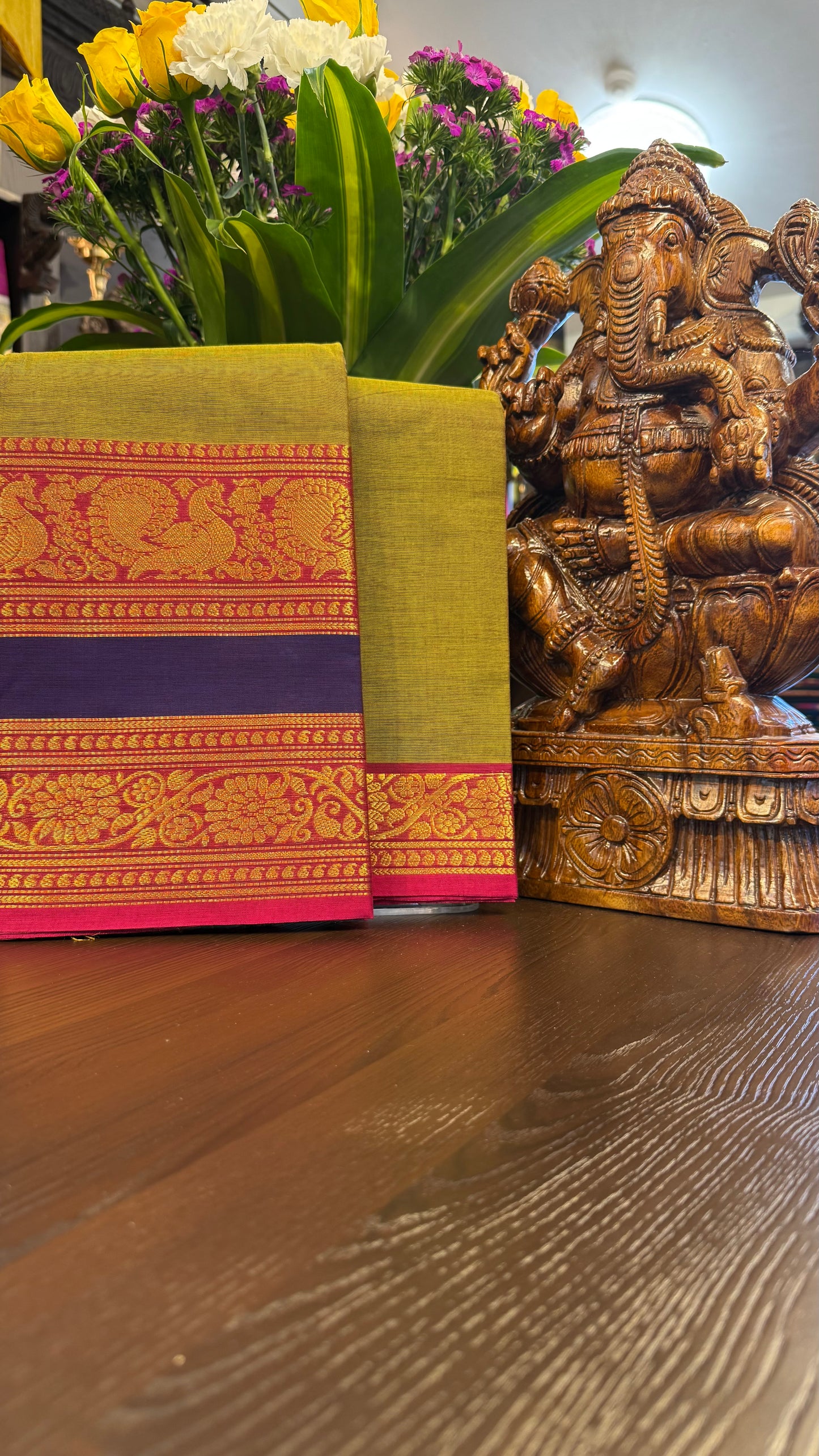 Kanchi Cotton Saree