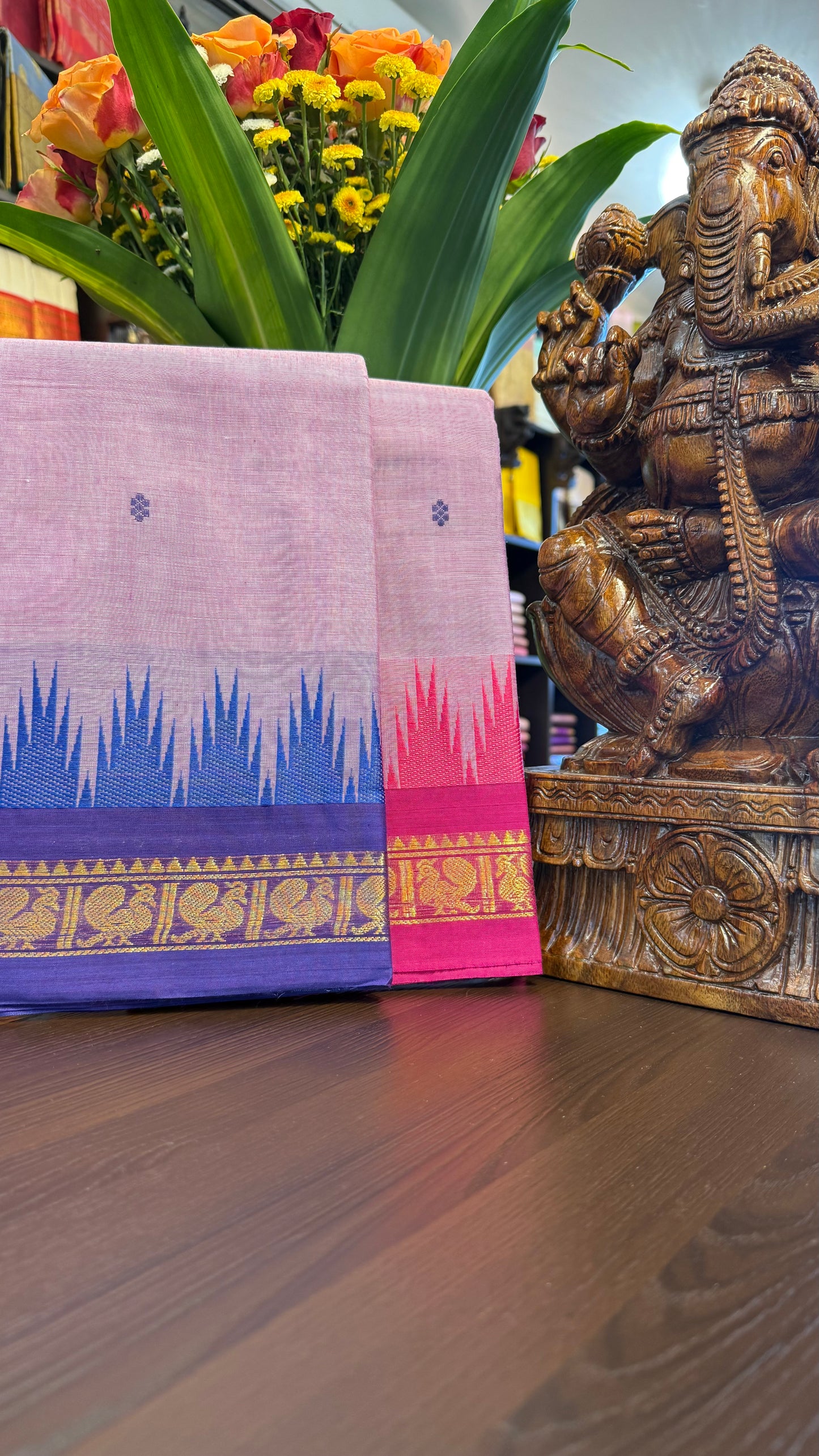 Kanchi Cotton Saree