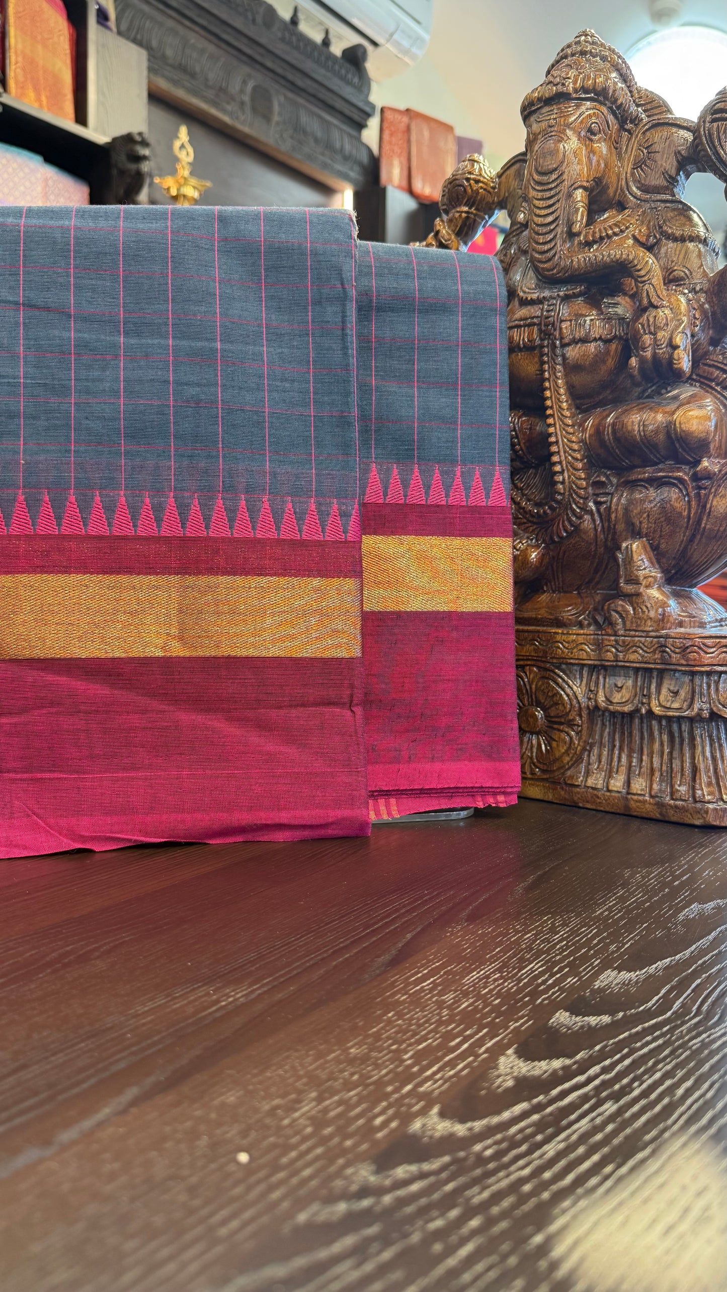 Kanchi Cotton Saree