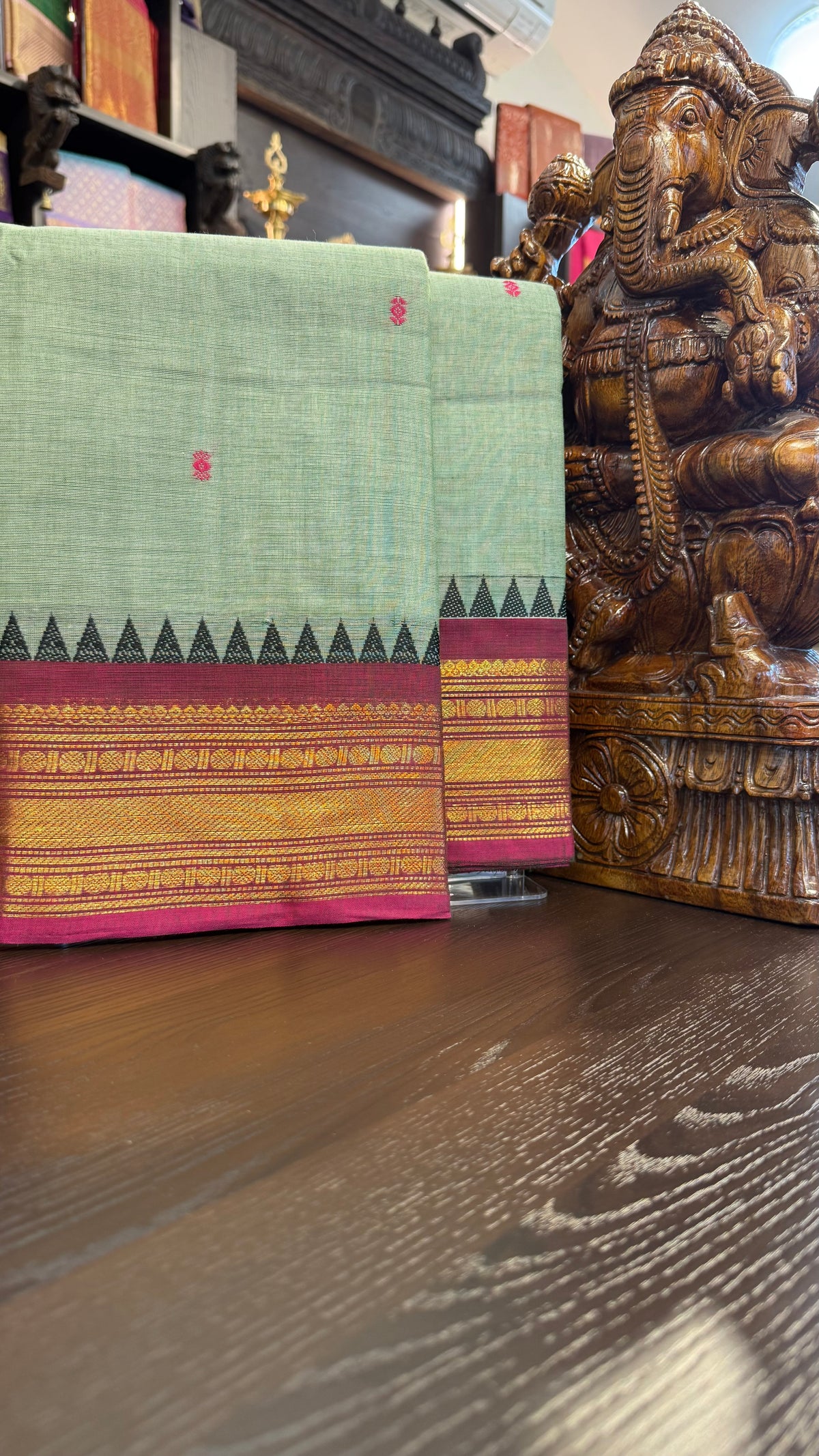 Kanchi Cotton Saree