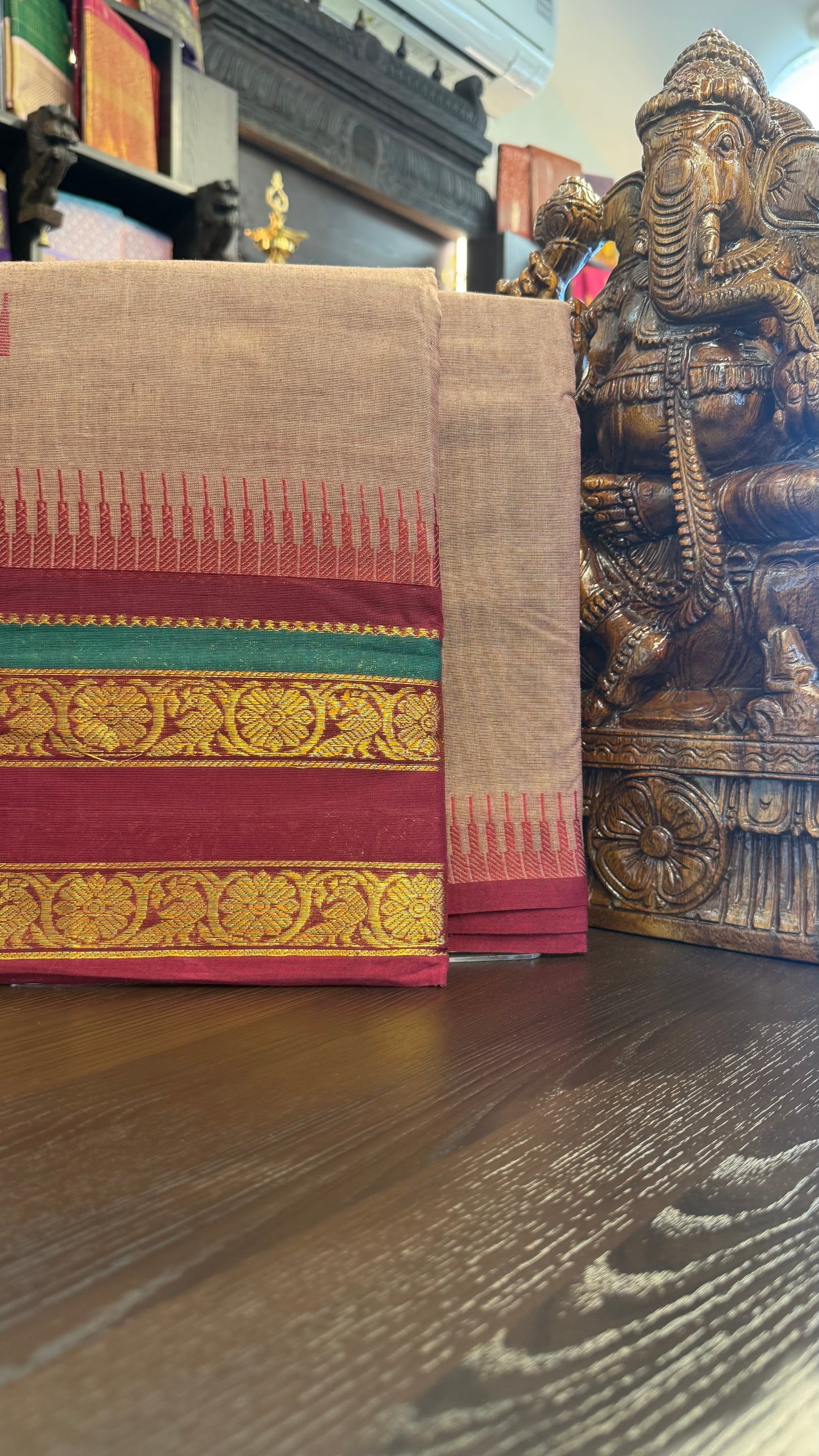Kanchi Cotton Saree