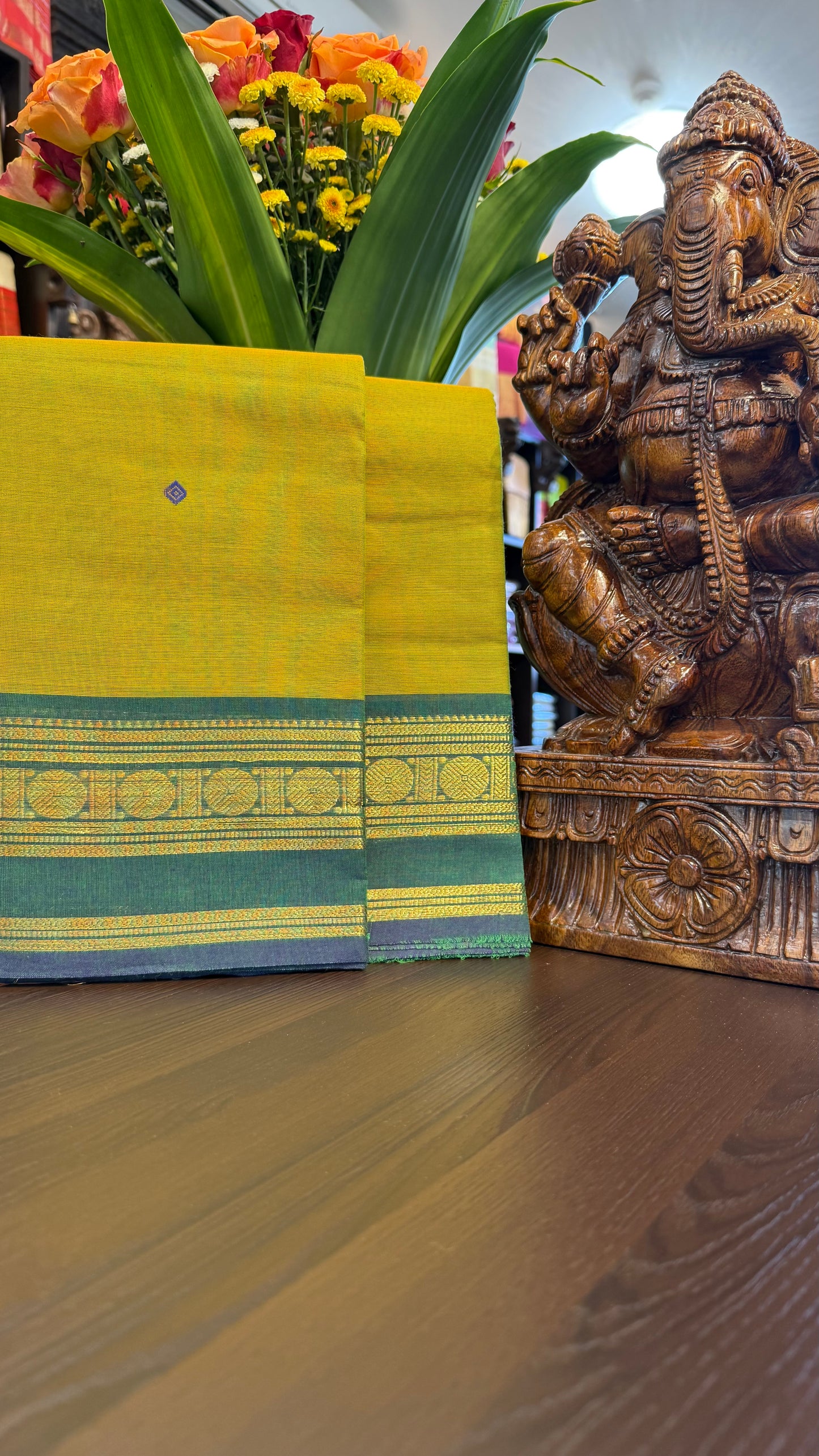 Kanchi Cotton Saree