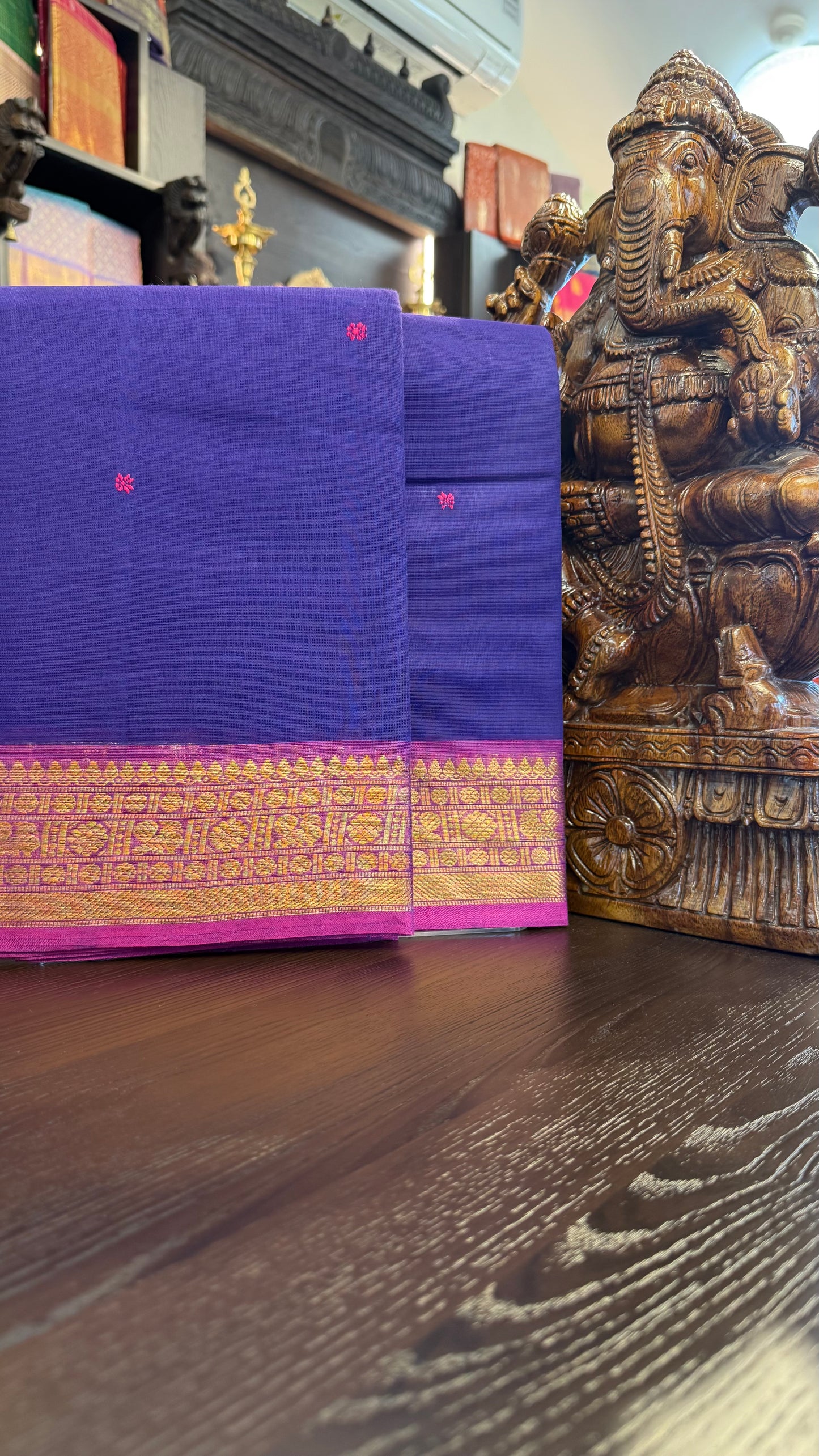 Kanchi Cotton Saree