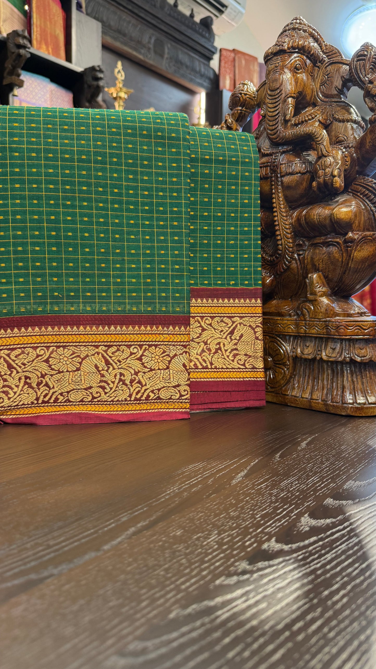 Kanchi Cotton Saree