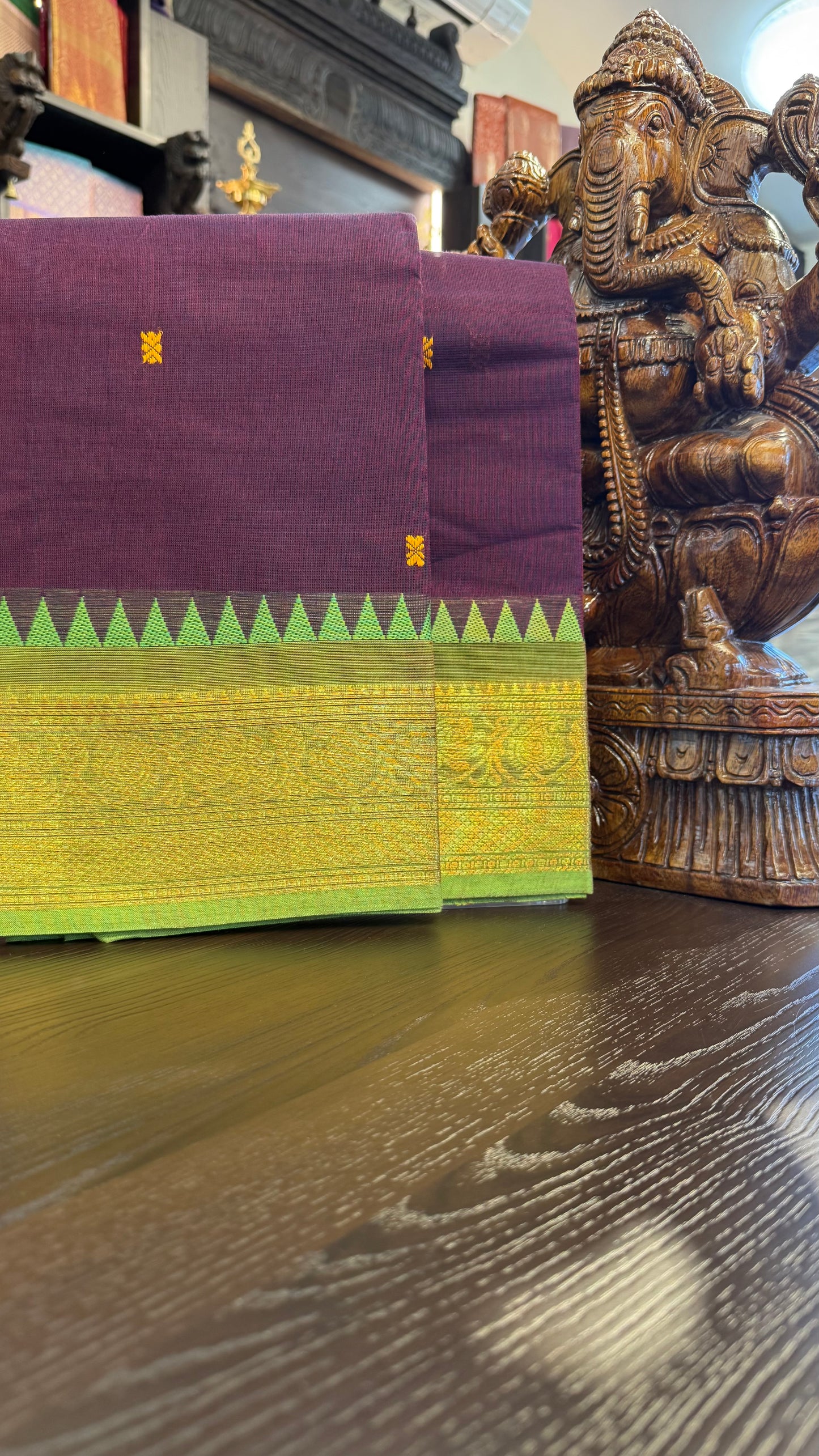 Kanchi Cotton Saree
