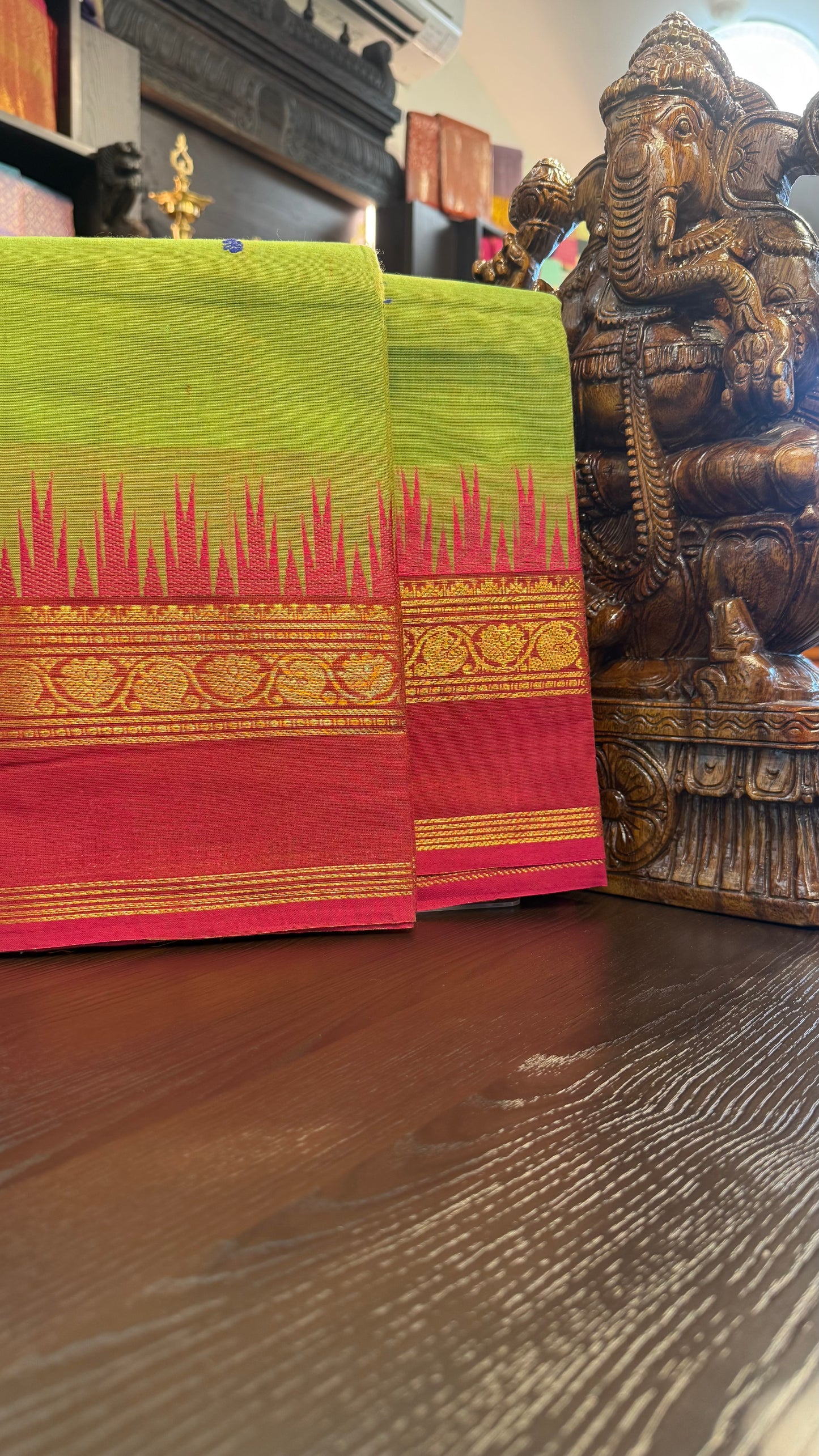 Kanchi Cotton Saree