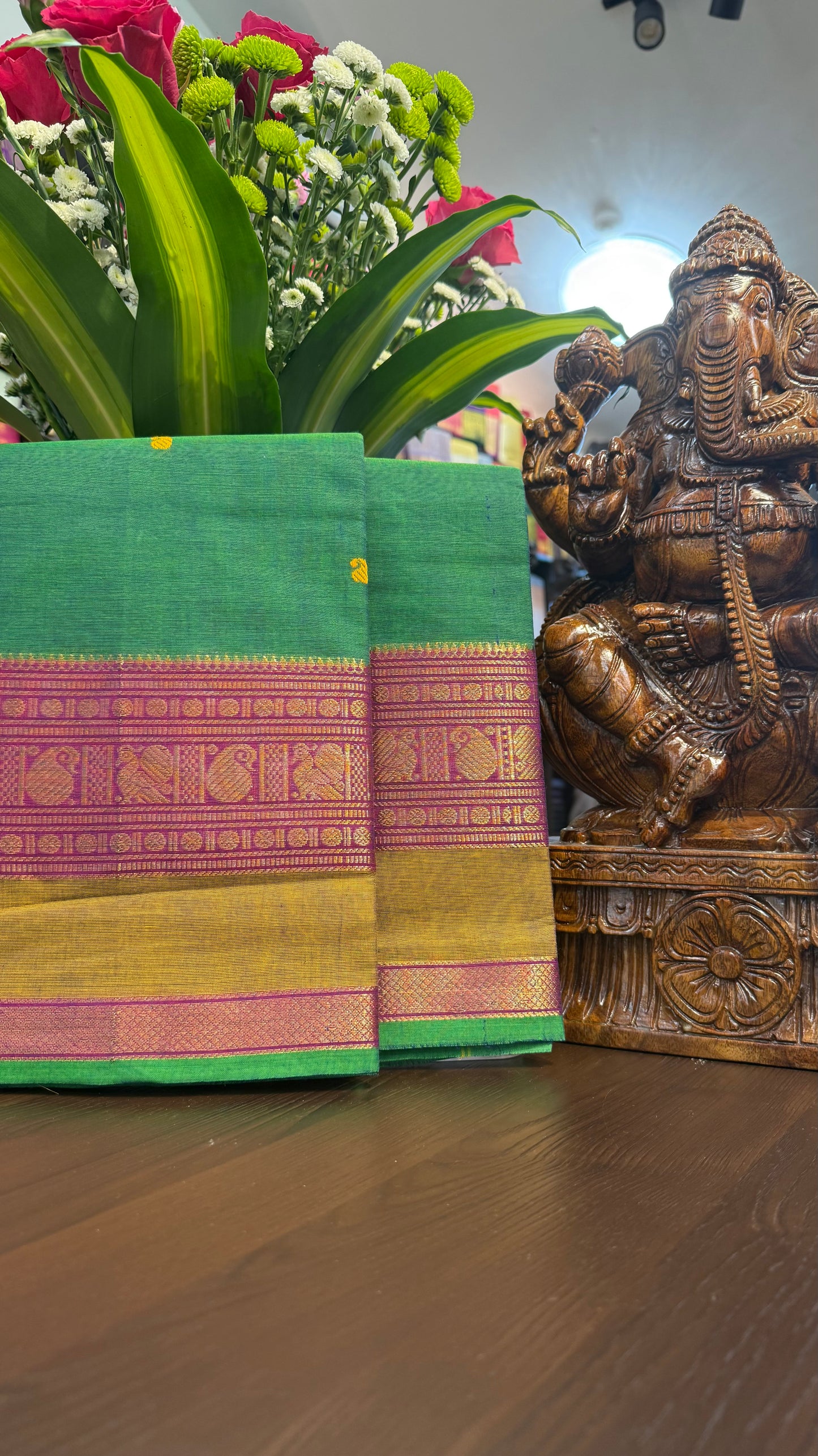 Kanchi Cotton Saree