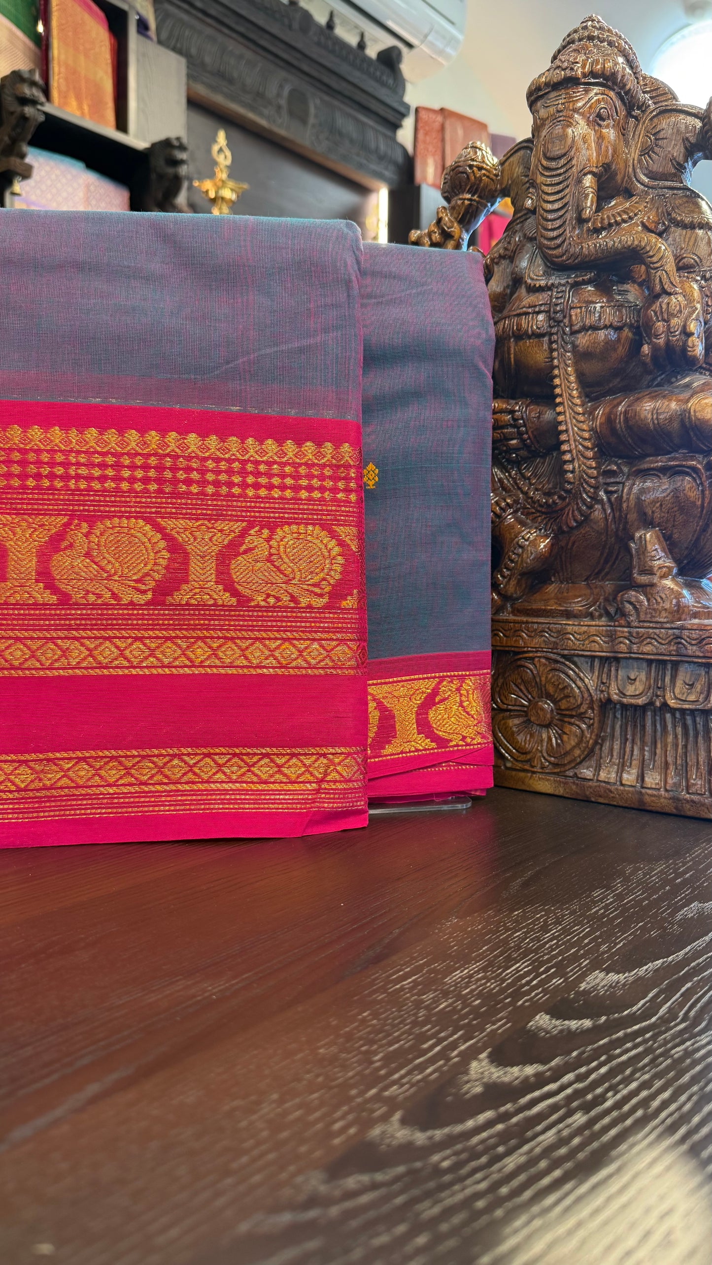 Kanchi Cotton Saree