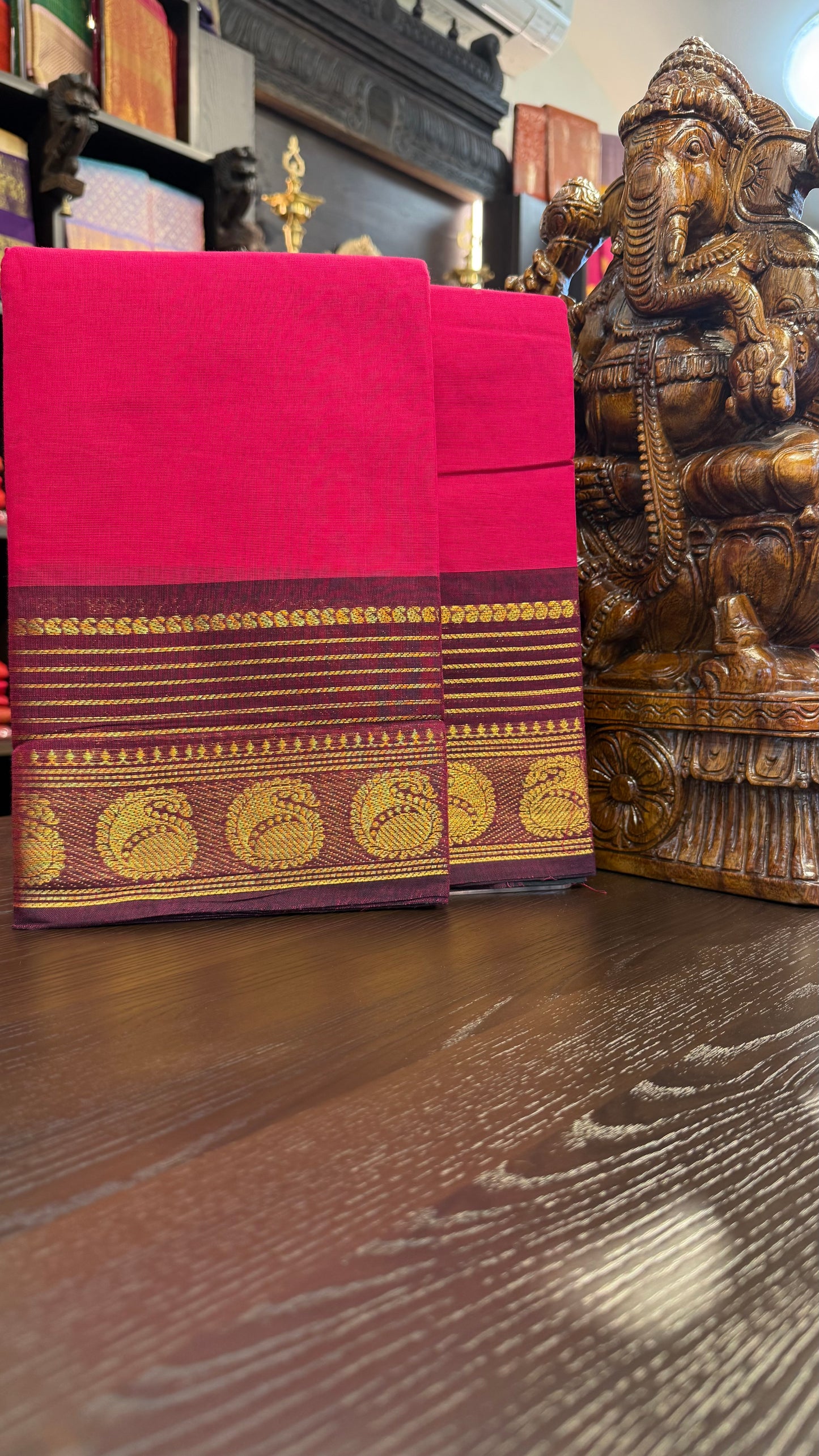 Kanchi Cotton Saree