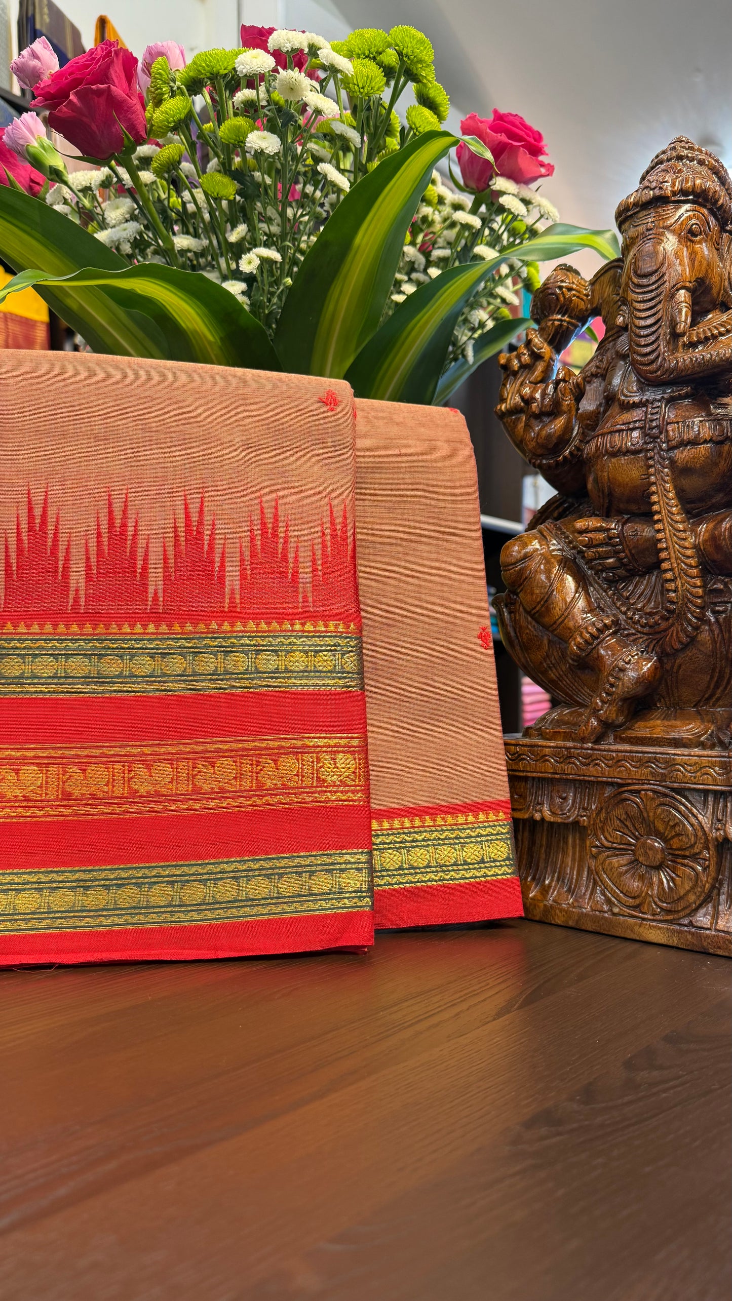 Kanchi Cotton Saree