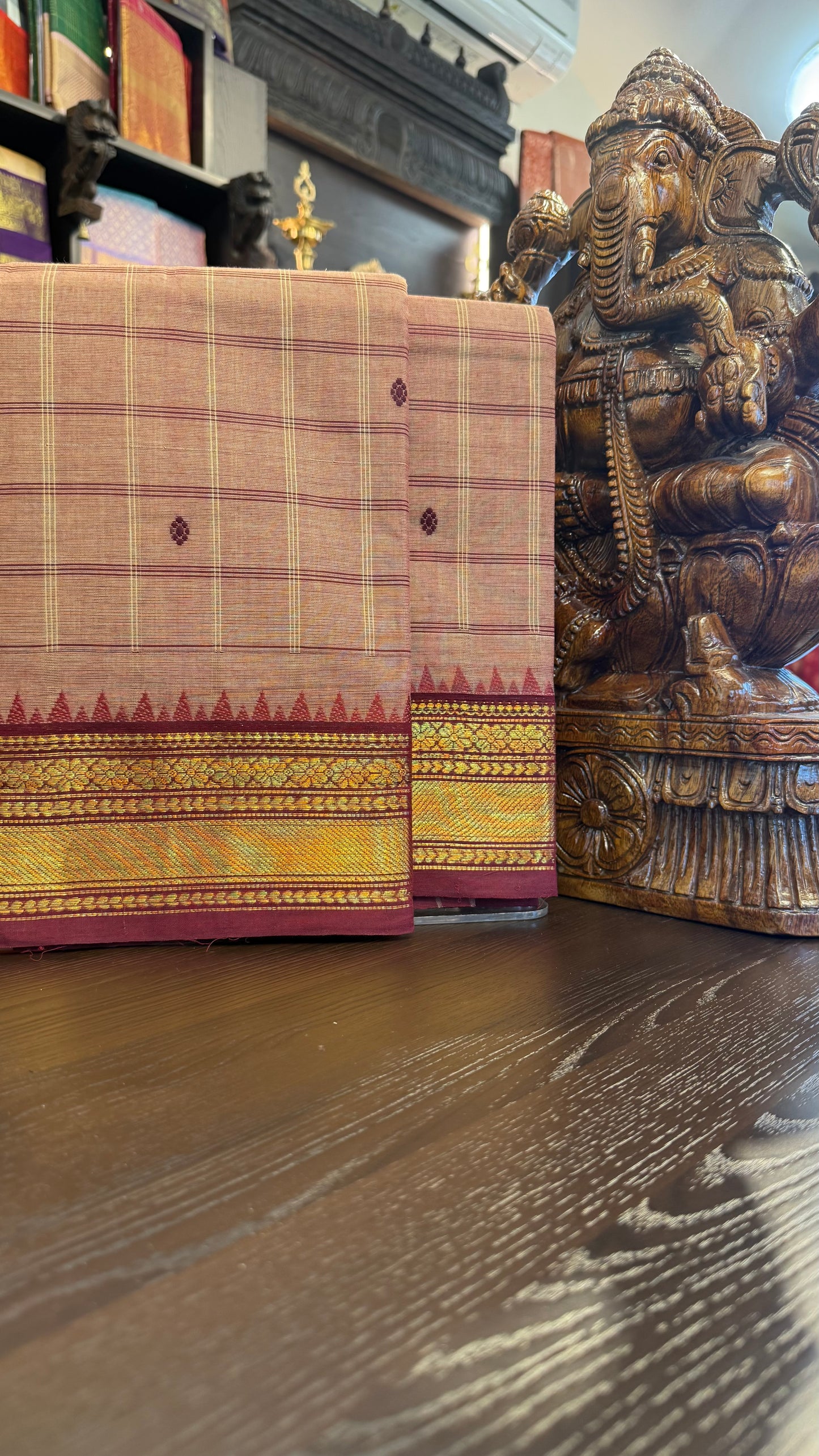 Kanchi Cotton Saree